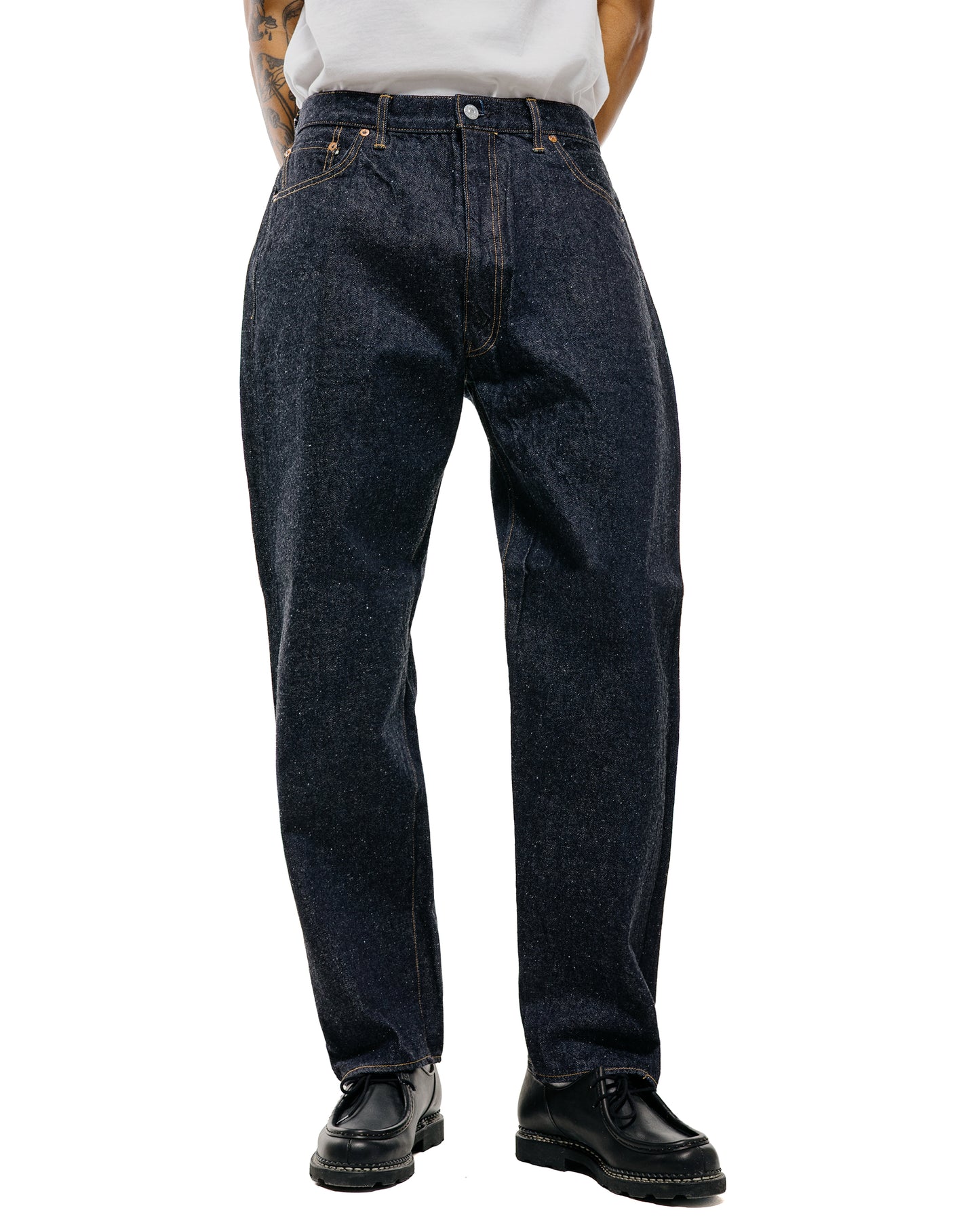 lost & found KAPTAIN SUNSHINE KAPTAIN SUNSHINE 5P Zipper Front Denim Pants Indigo One Wash