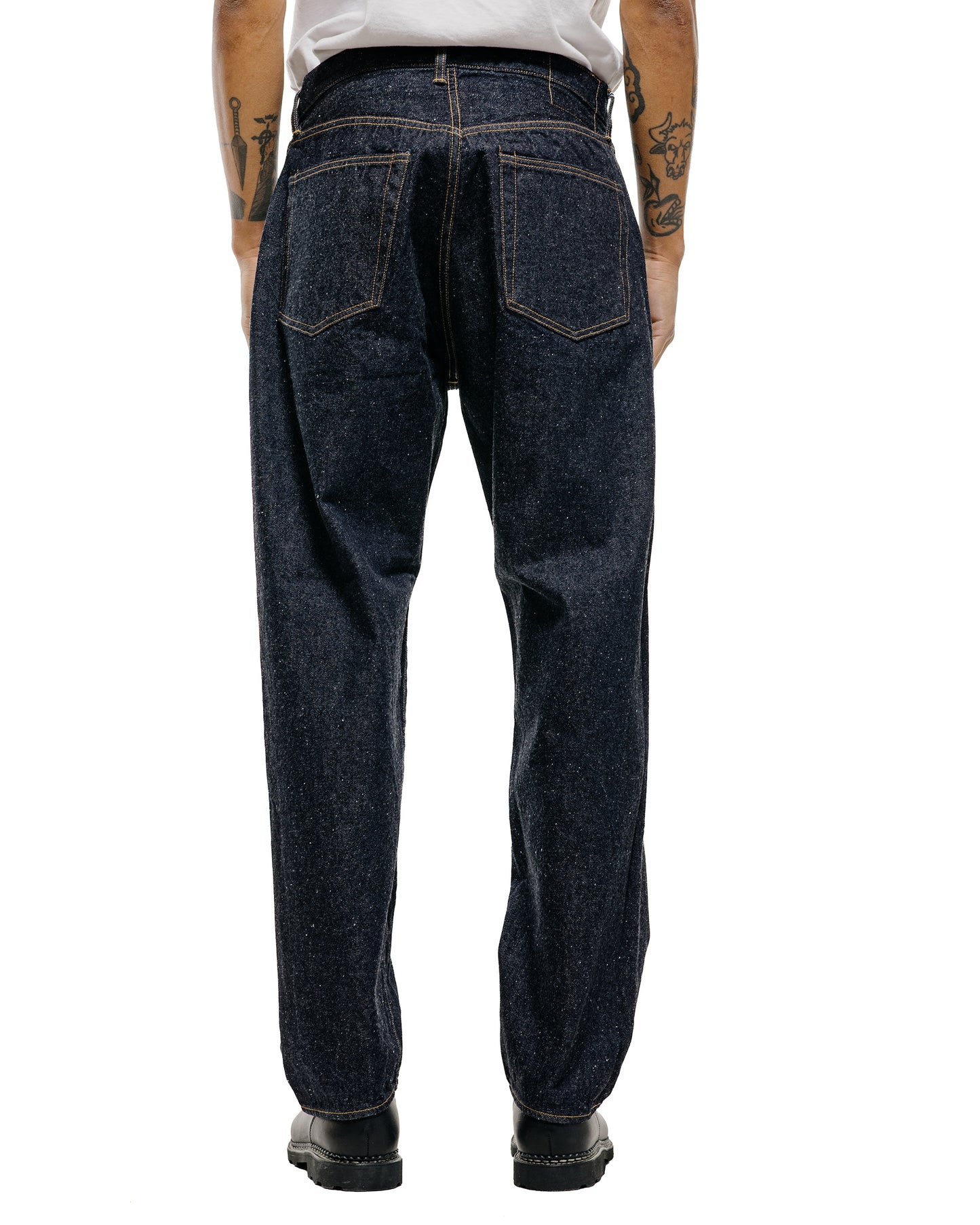 lost & found KAPTAIN SUNSHINE KAPTAIN SUNSHINE 5P Zipper Front Denim Pants Indigo One Wash