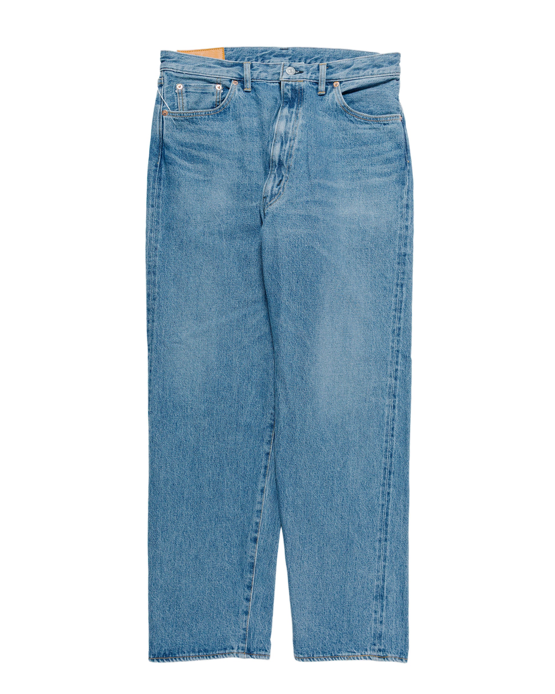 lost & found KAPTAIN SUNSHINE KAPTAIN SUNSHINE 5P Zipper Front Denim Pants Indigo Vintage Wash