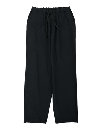 lost & found KAPTAIN SUNSHINE KAPTAIN SUNSHINE Cotton Silk Walk Easy Trousers Black