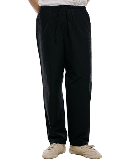 lost & found KAPTAIN SUNSHINE KAPTAIN SUNSHINE Cotton Silk Walk Easy Trousers Black