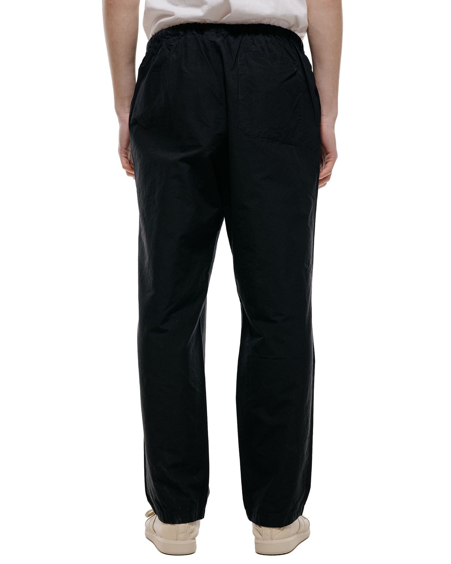 lost & found KAPTAIN SUNSHINE KAPTAIN SUNSHINE Cotton Silk Walk Easy Trousers Black