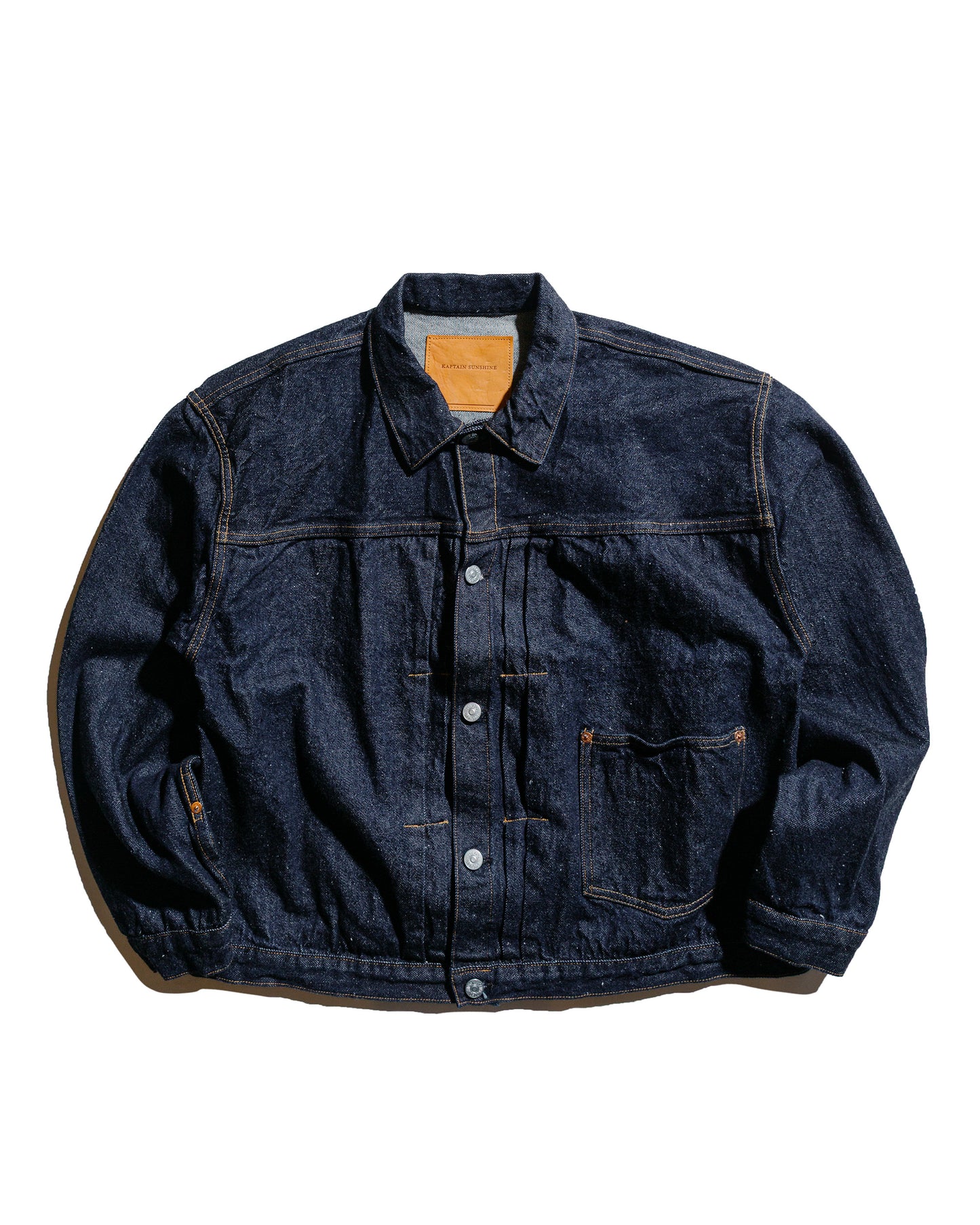 lost & found KAPTAIN SUNSHINE KAPTAIN SUNSHINE Denim Tracker 1P Jacket Indigo