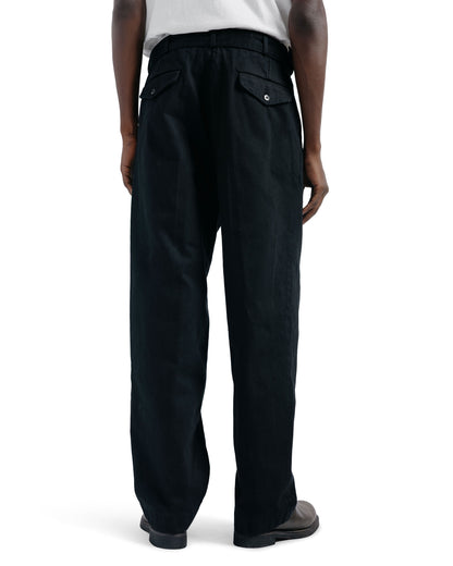 KAPTAIN SUNSHINE Dyed Denim Riviera Pants Black