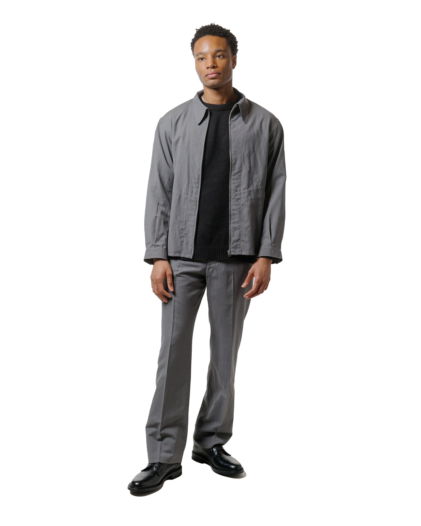 lost & found KAPTAIN SUNSHINE KAPTAIN SUNSHINE Fly Blouson Top Grey