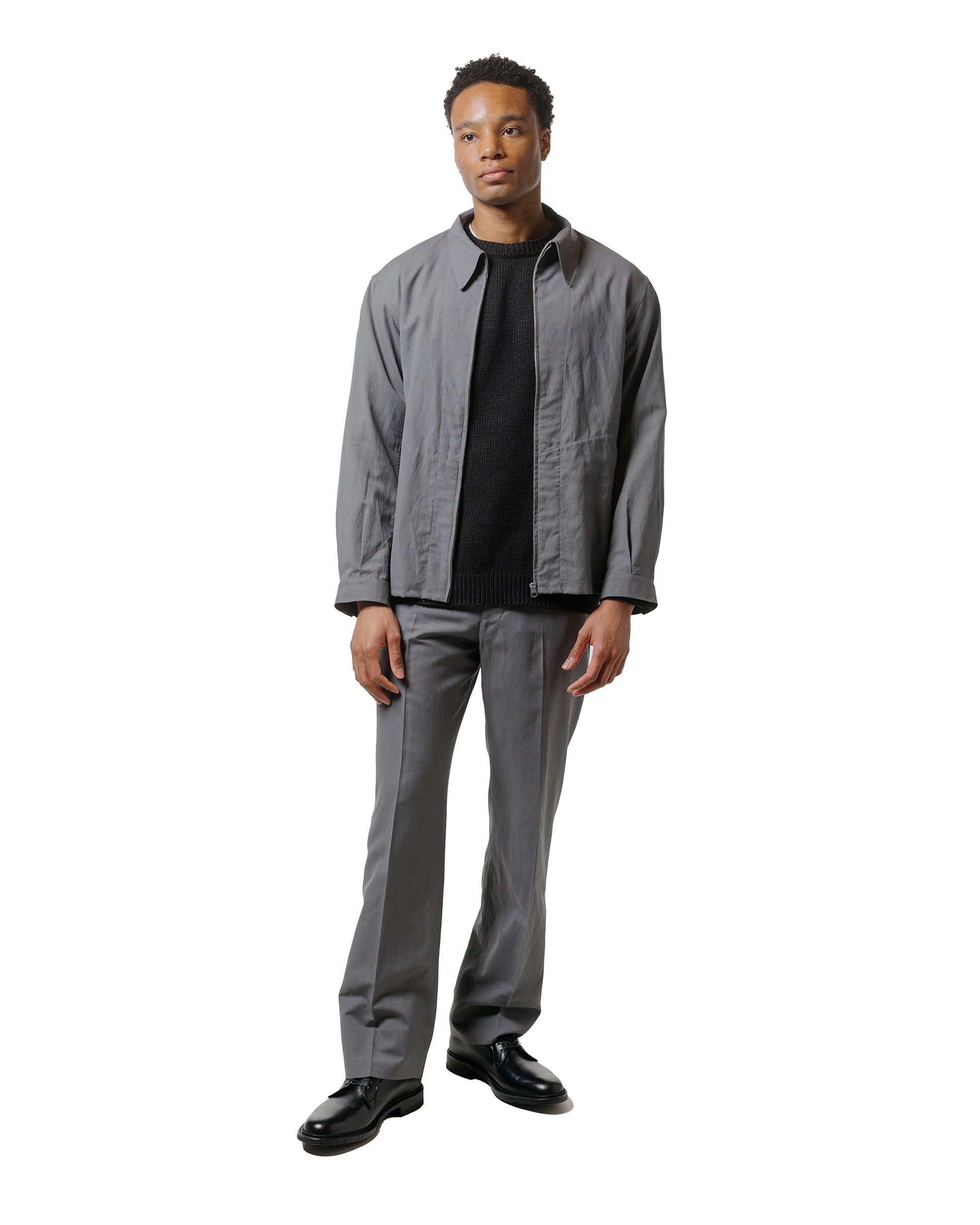 lost & found KAPTAIN SUNSHINE KAPTAIN SUNSHINE Fly Blouson Top Grey