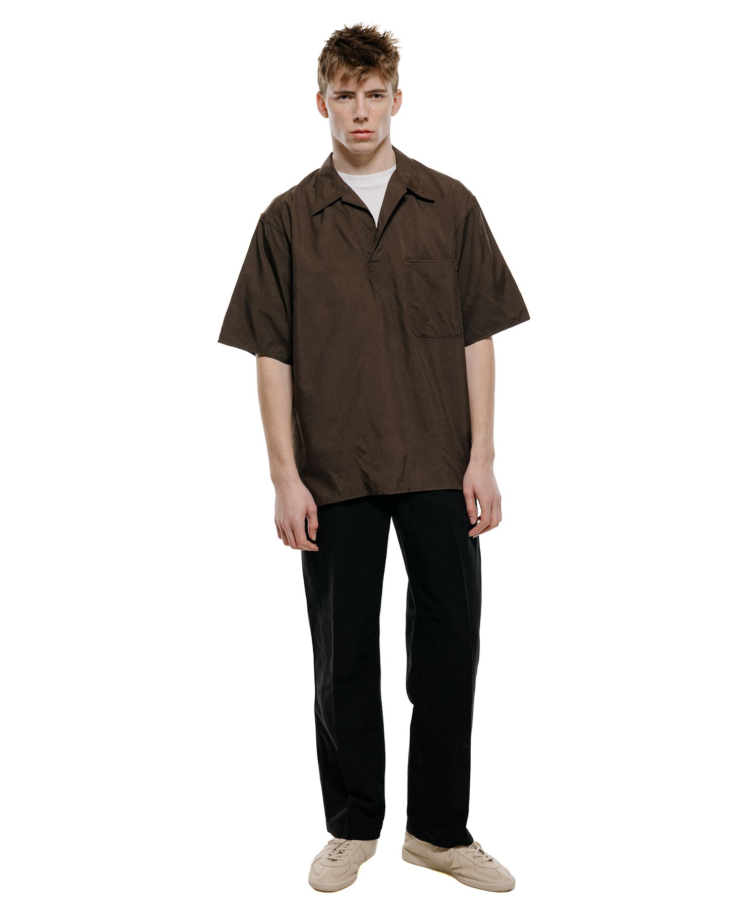 lost & found KAPTAIN SUNSHINE KAPTAIN SUNSHINE Gaba. Buckleback Work Slacks Black