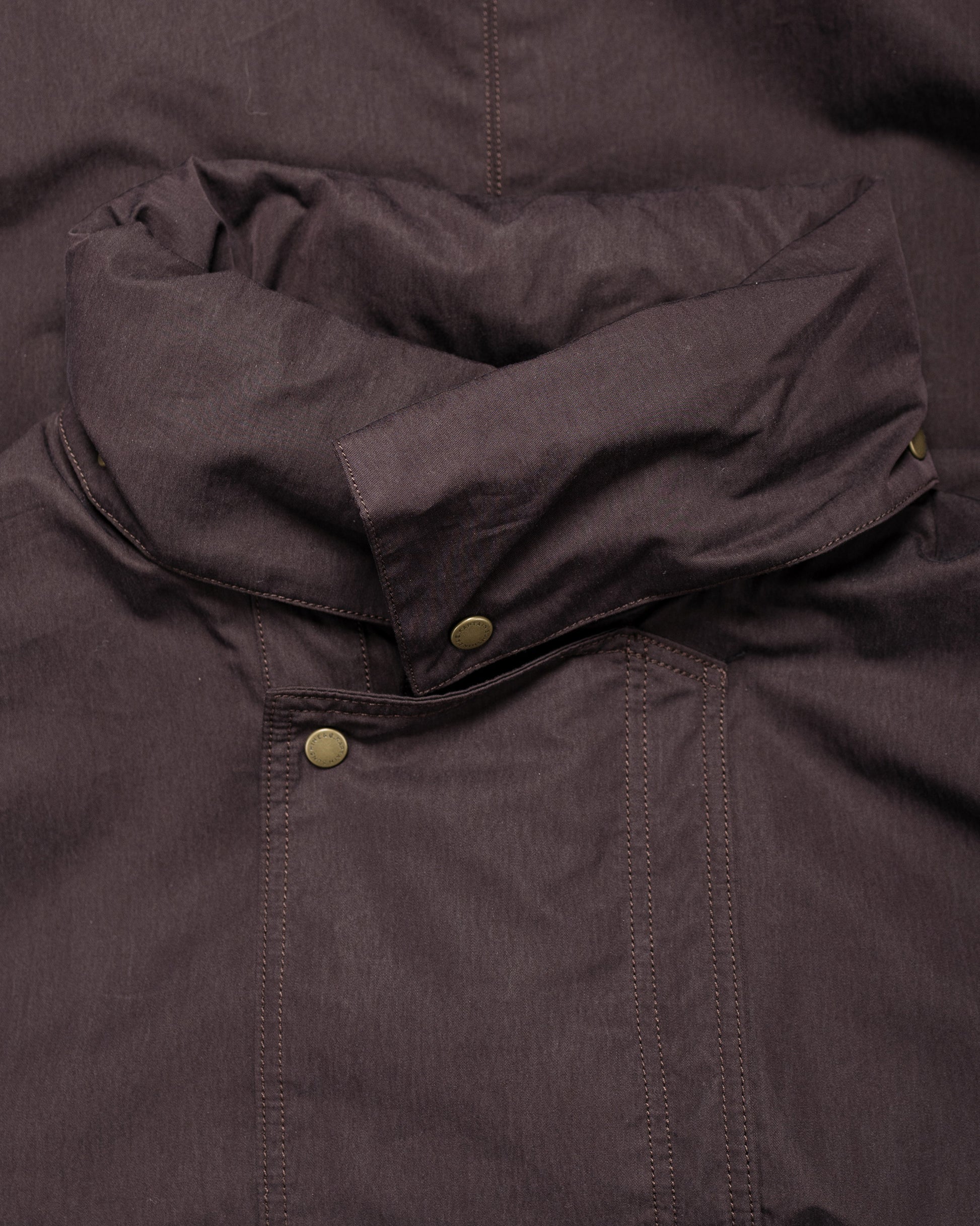 lost & found KAPTAIN SUNSHINE KAPTAIN SUNSHINE Hunter Jacket Espresso