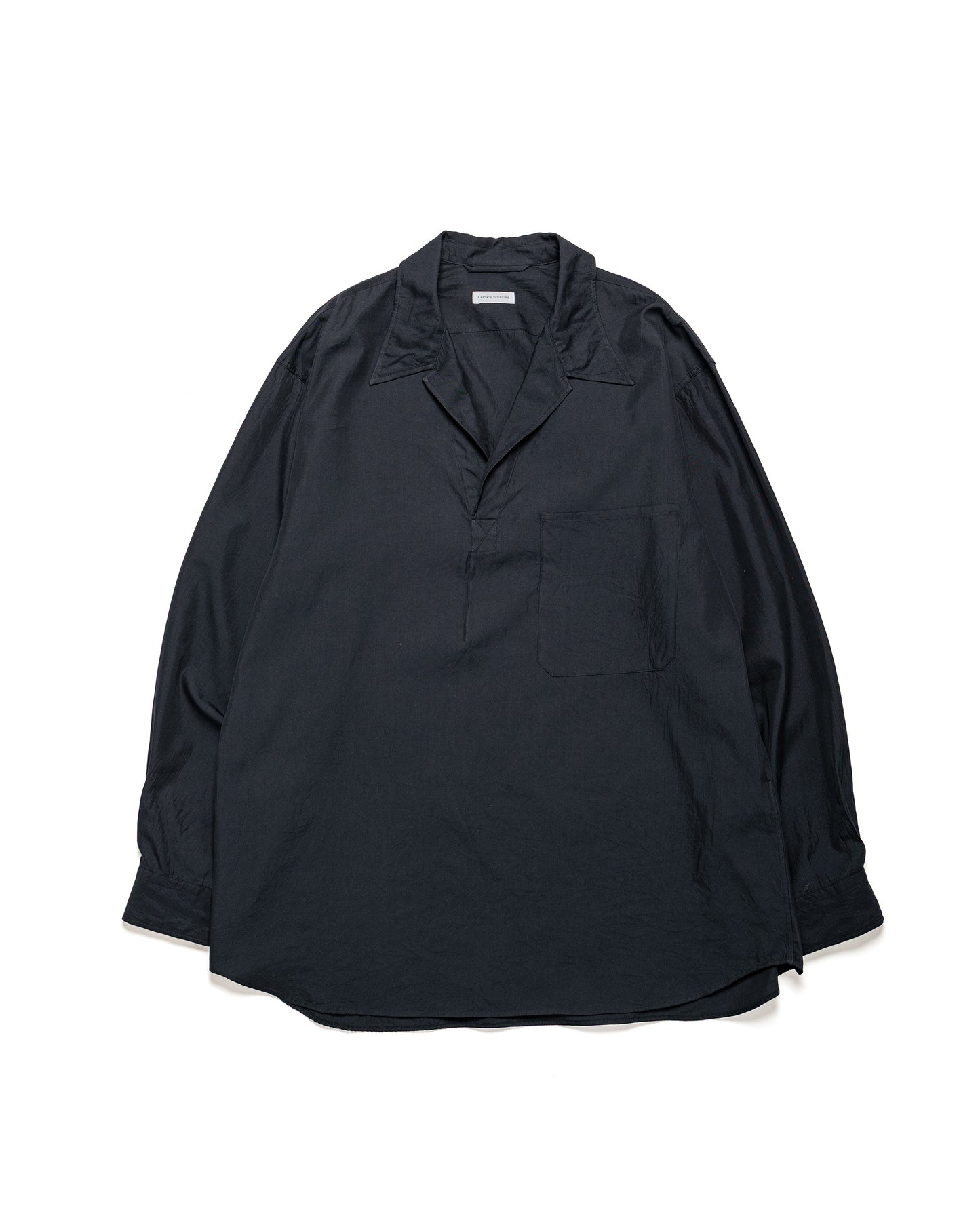 lost & found KAPTAIN SUNSHINE KAPTAIN SUNSHINE Pullover Shirt Navy