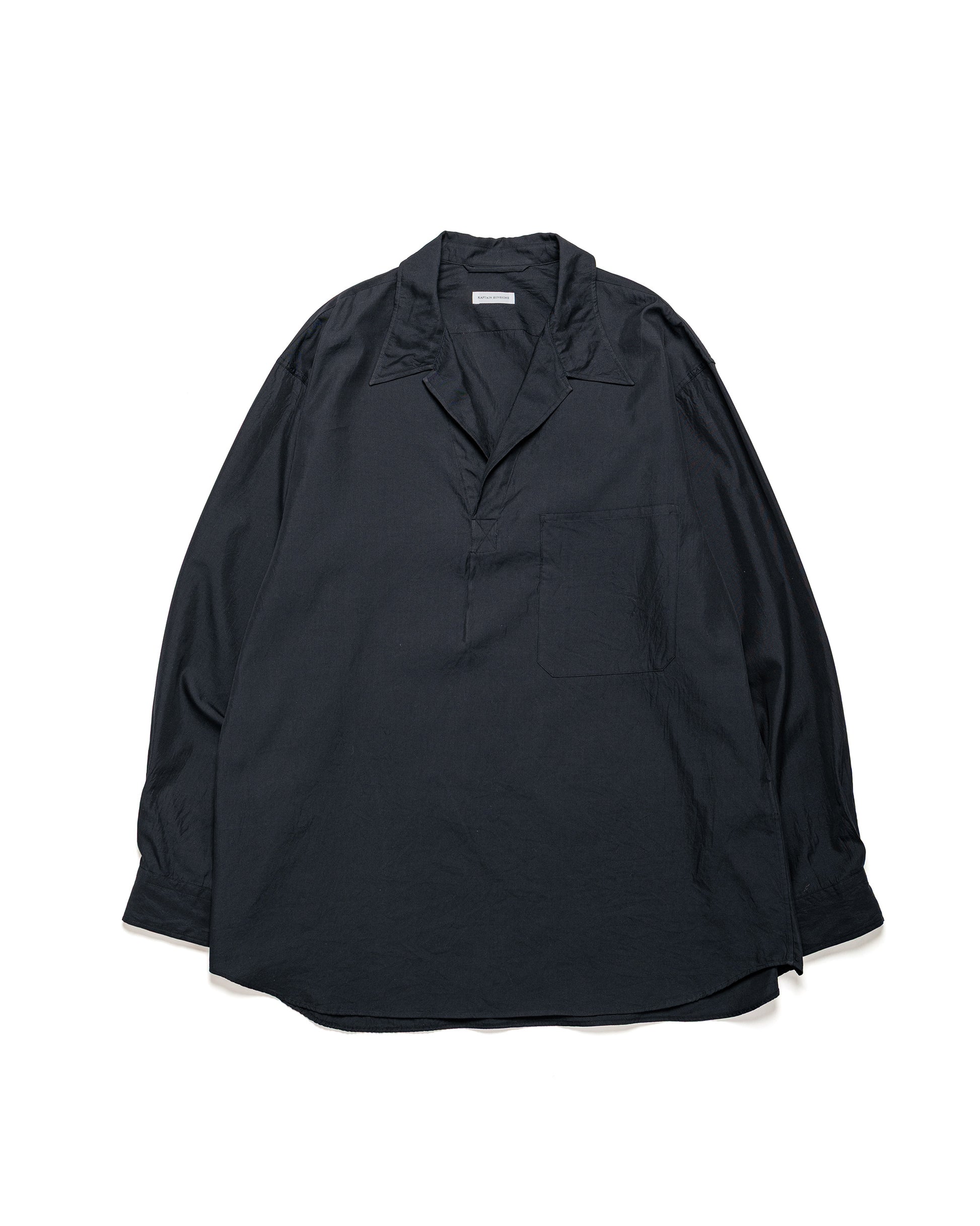 lost & found KAPTAIN SUNSHINE KAPTAIN SUNSHINE Pullover Shirt Navy