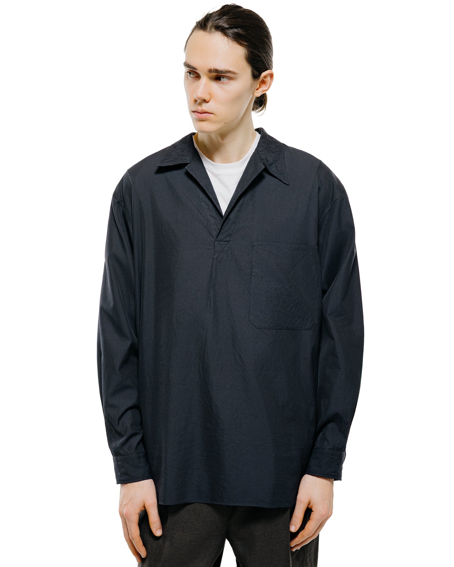 lost & found KAPTAIN SUNSHINE KAPTAIN SUNSHINE Pullover Shirt Navy