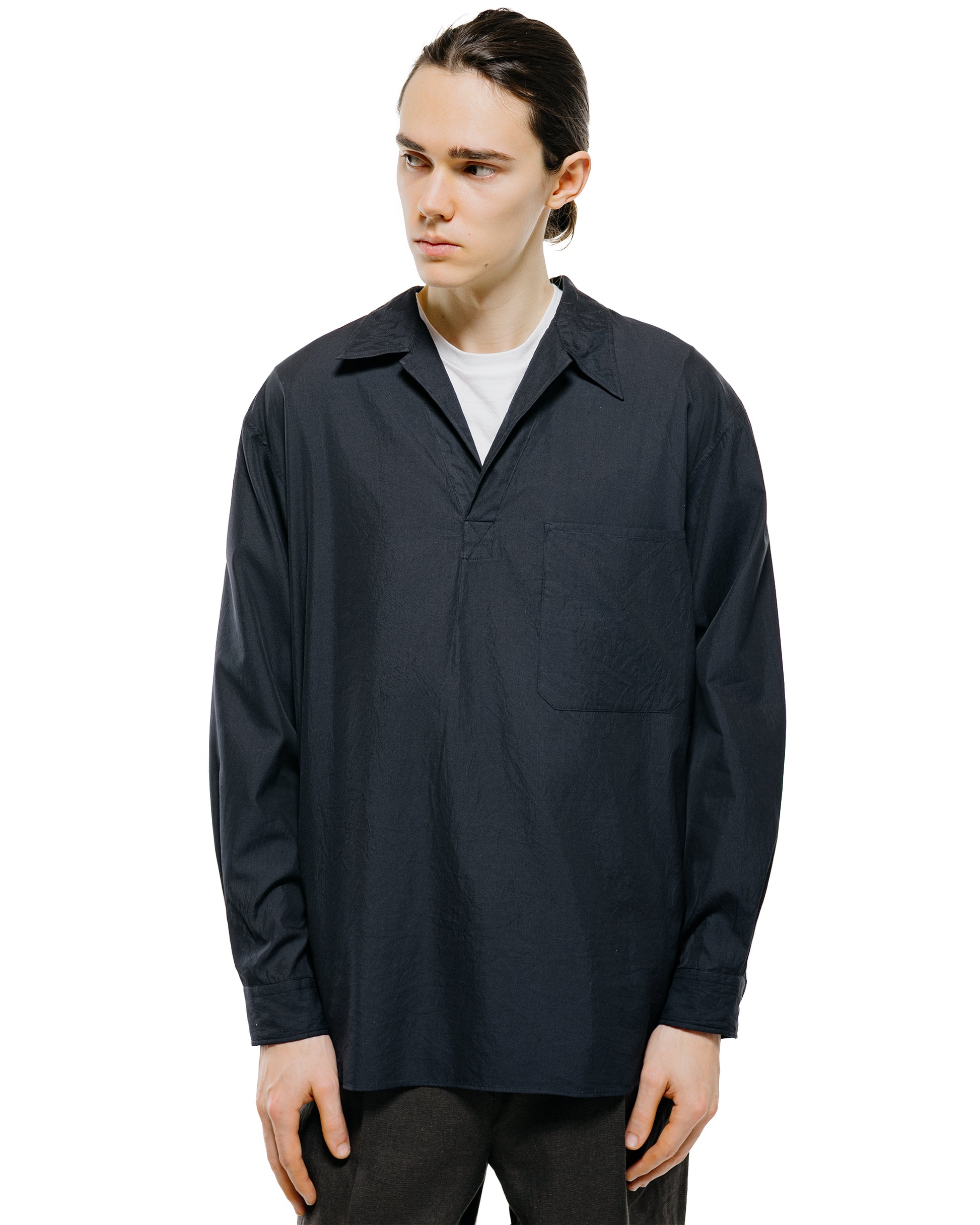 lost & found KAPTAIN SUNSHINE KAPTAIN SUNSHINE Pullover Shirt Navy