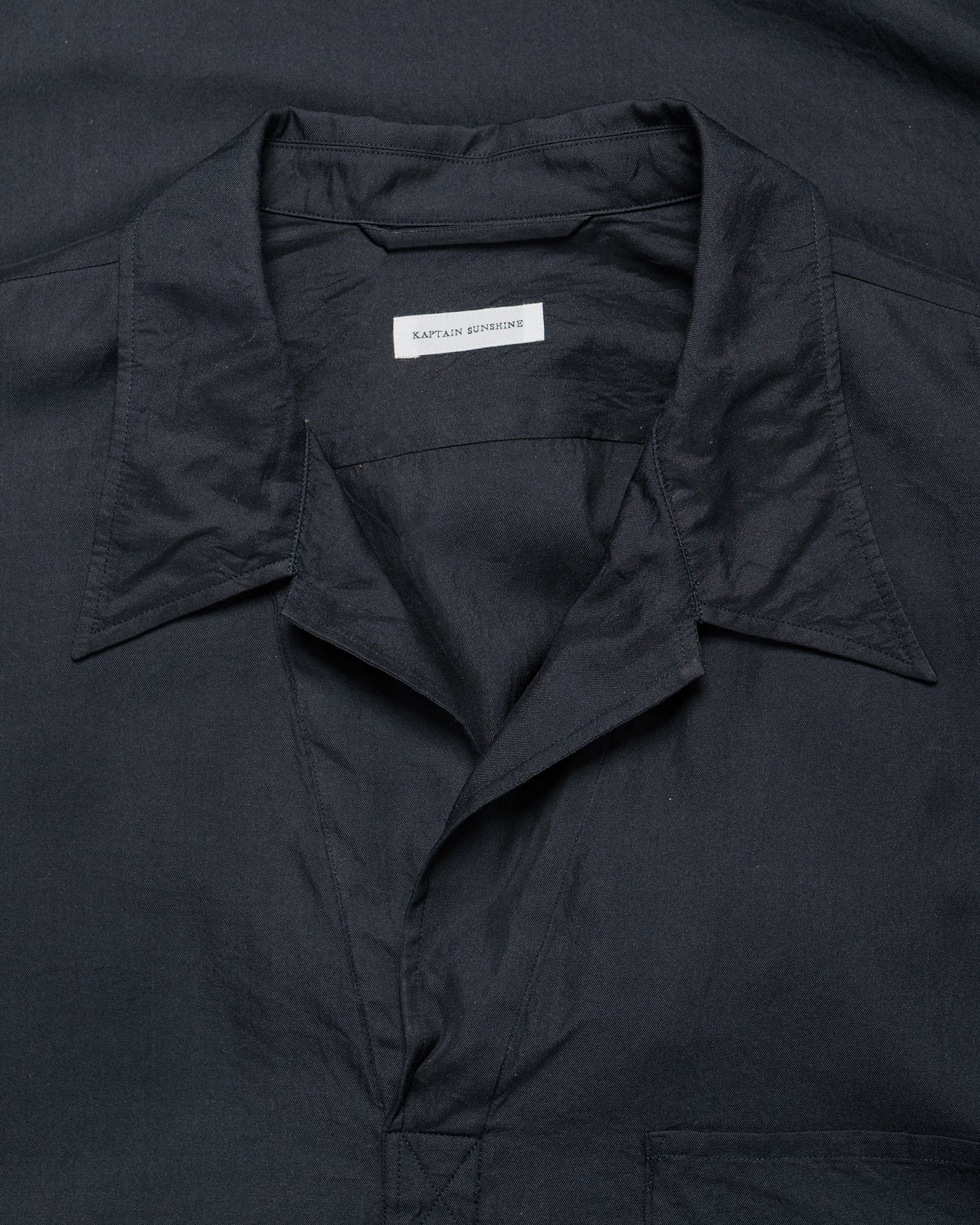 lost & found KAPTAIN SUNSHINE KAPTAIN SUNSHINE Pullover Shirt Navy