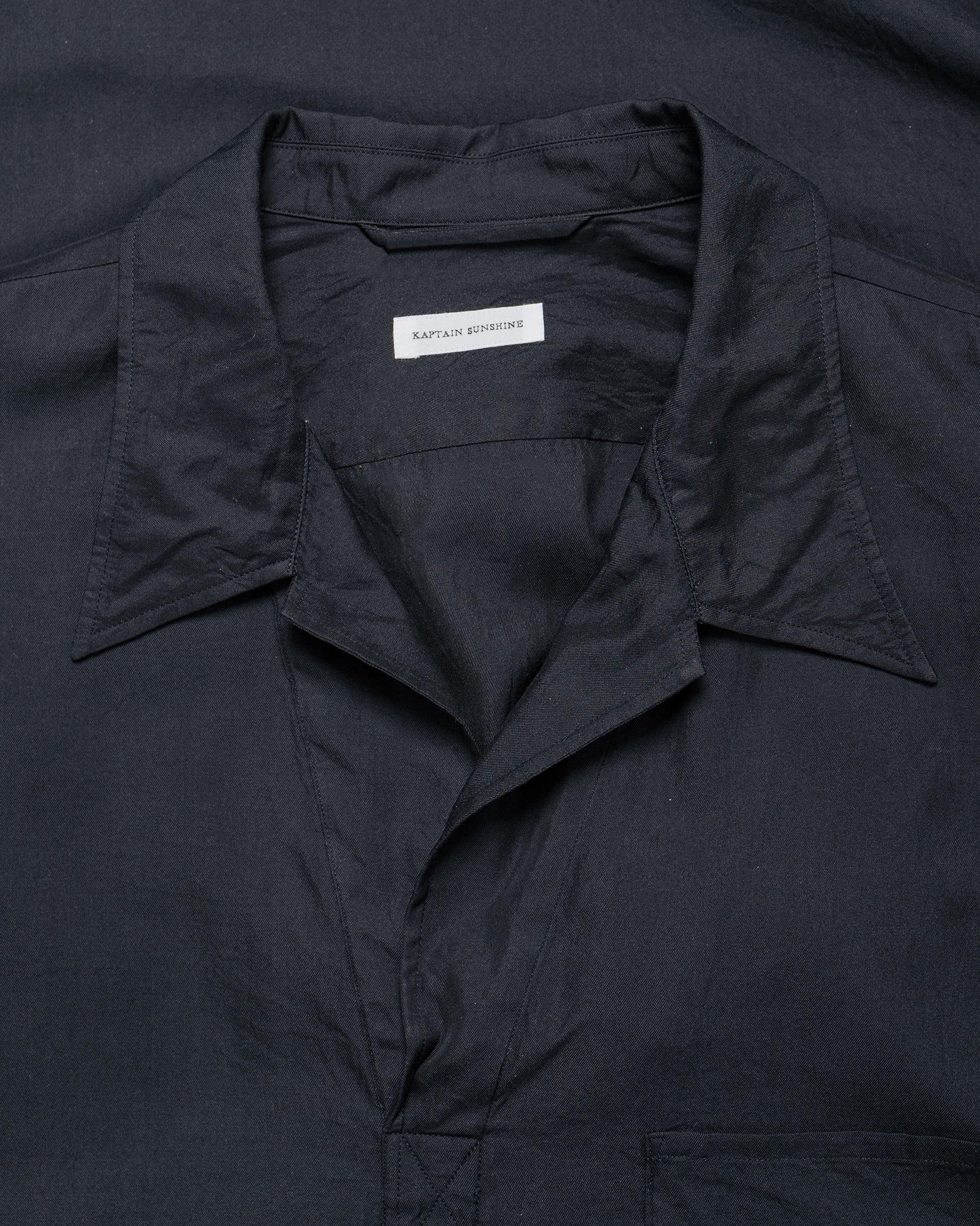 lost & found KAPTAIN SUNSHINE KAPTAIN SUNSHINE Pullover Shirt Navy