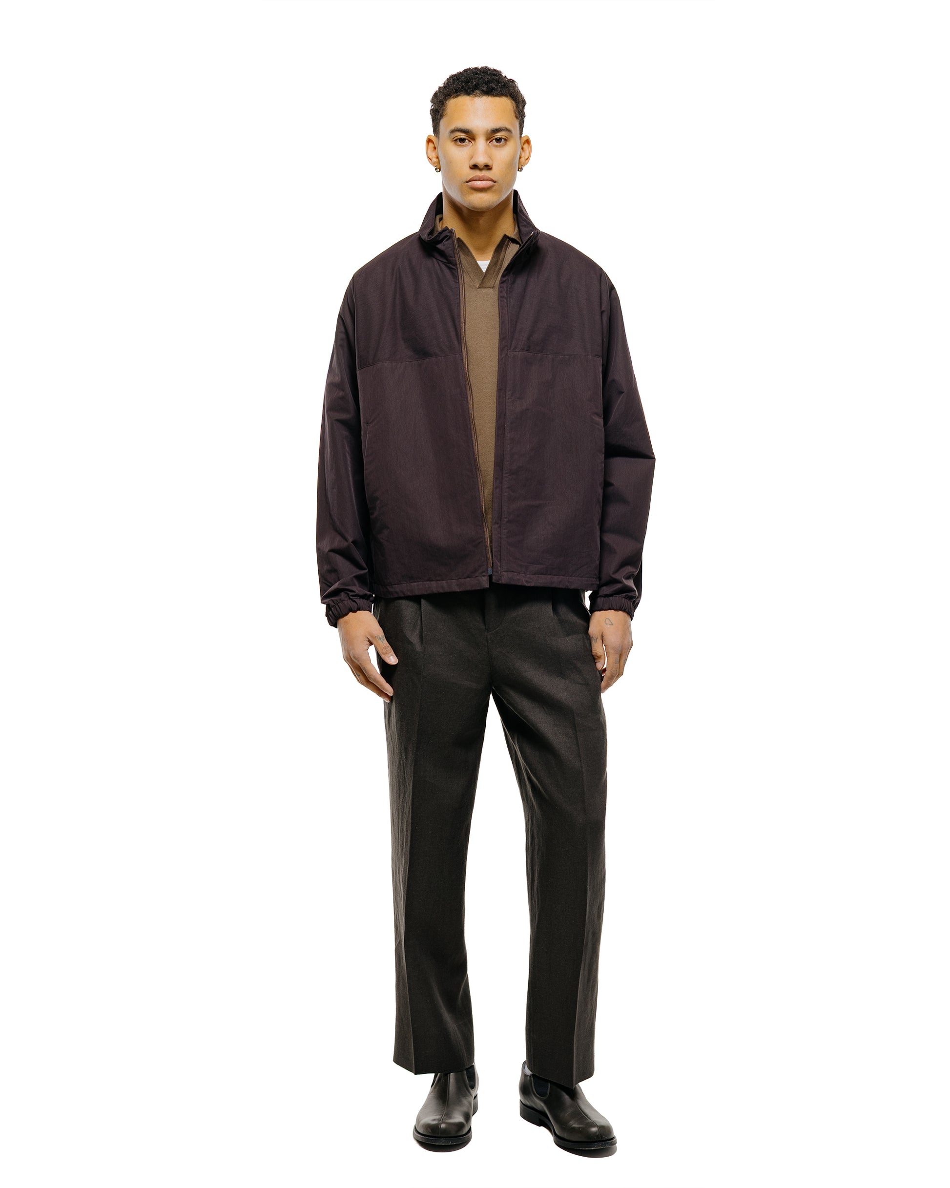 lost & found KAPTAIN SUNSHINE KAPTAIN SUNSHINE Shoecut Slacks Ink Black