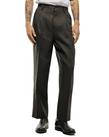 lost & found KAPTAIN SUNSHINE KAPTAIN SUNSHINE Shoecut Slacks Ink Black