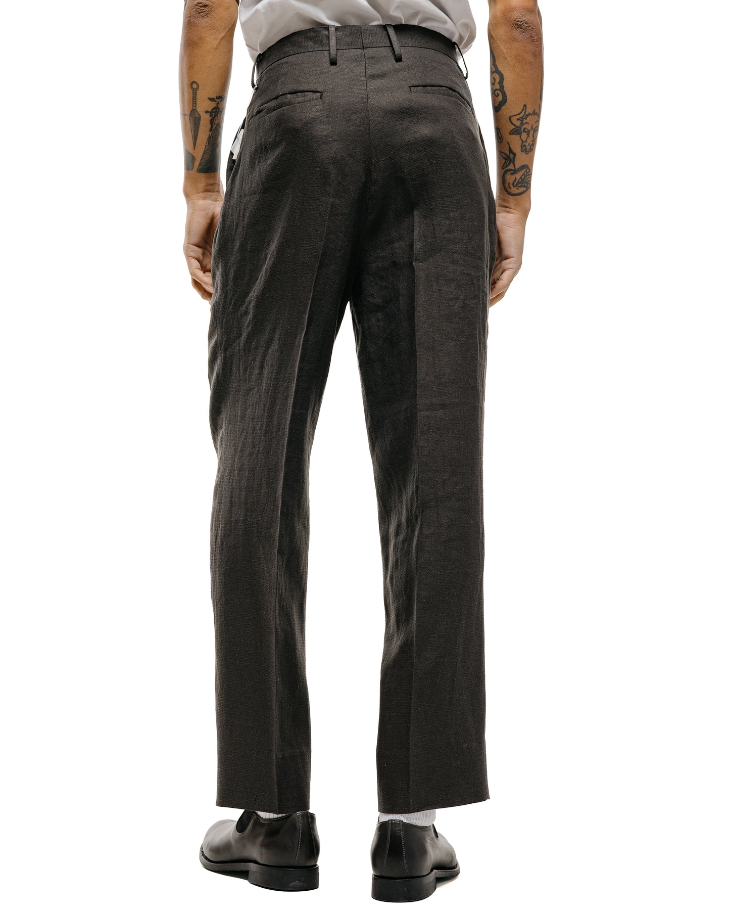 lost & found KAPTAIN SUNSHINE KAPTAIN SUNSHINE Shoecut Slacks Ink Black