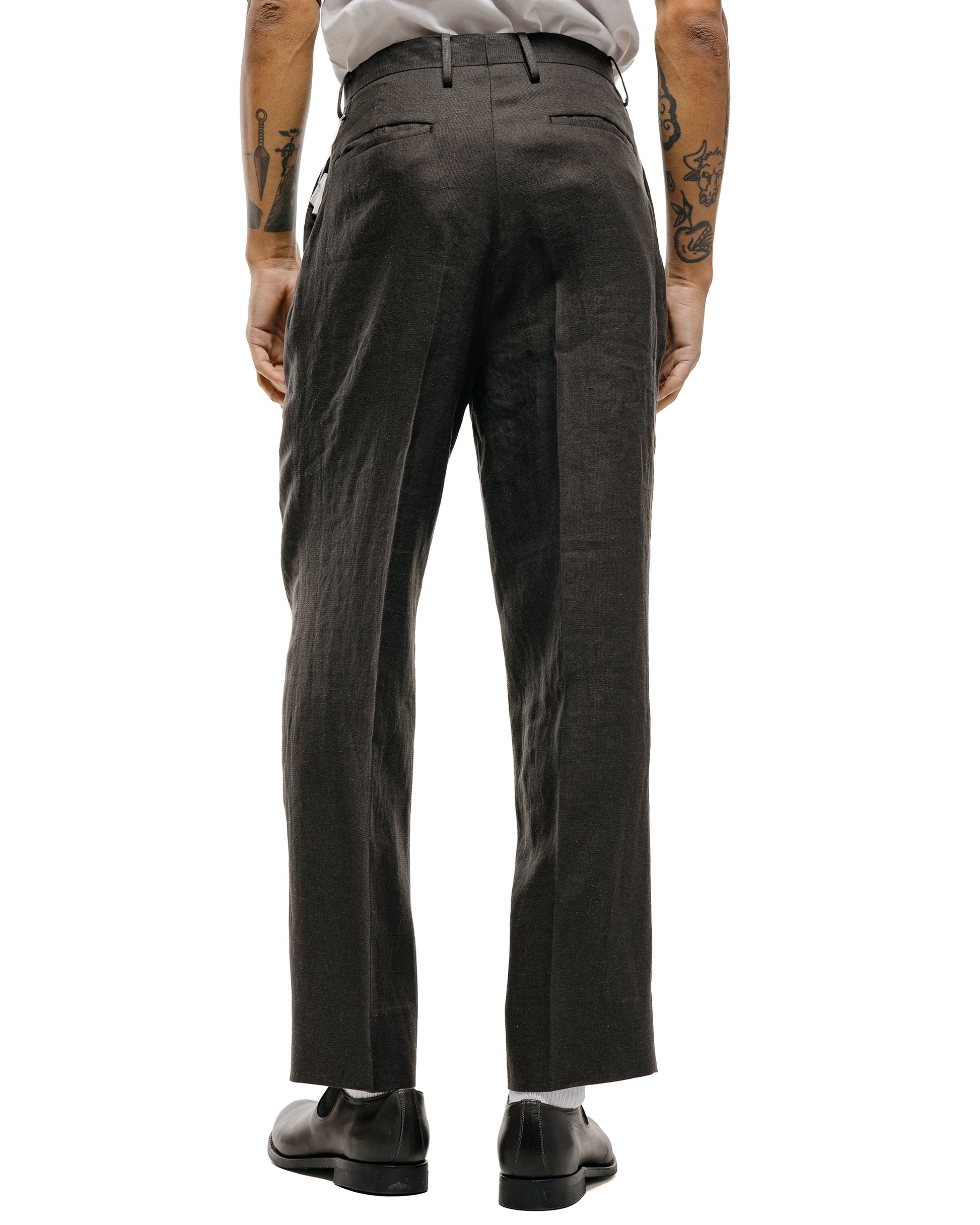 lost & found KAPTAIN SUNSHINE KAPTAIN SUNSHINE Shoecut Slacks Ink Black