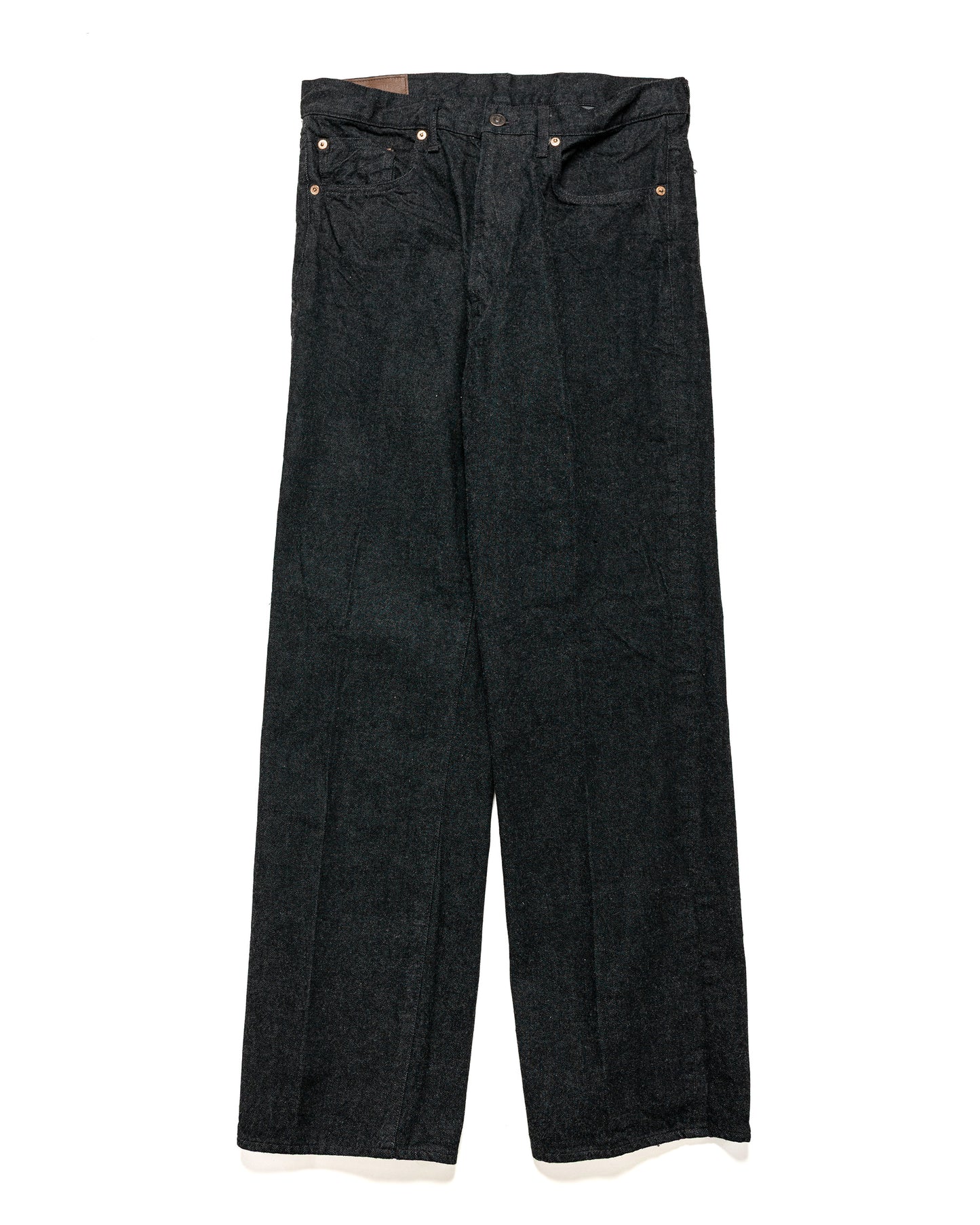 lost & found KAPTAIN SUNSHINE KAPTAIN SUNSHINE Skate Shoecut Denim Pants Black One Wash