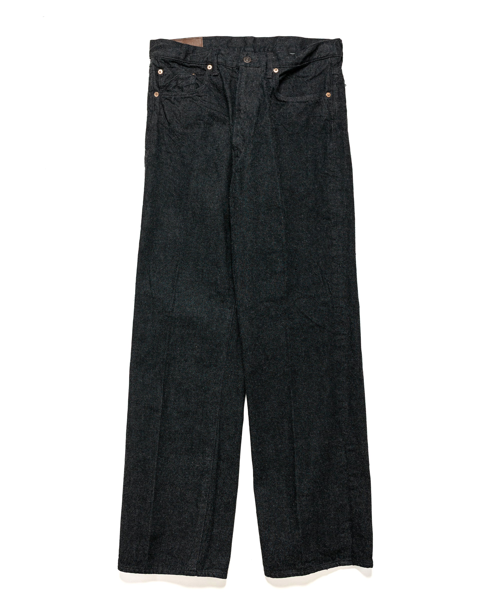 lost & found KAPTAIN SUNSHINE KAPTAIN SUNSHINE Skate Shoecut Denim Pants Black One Wash
