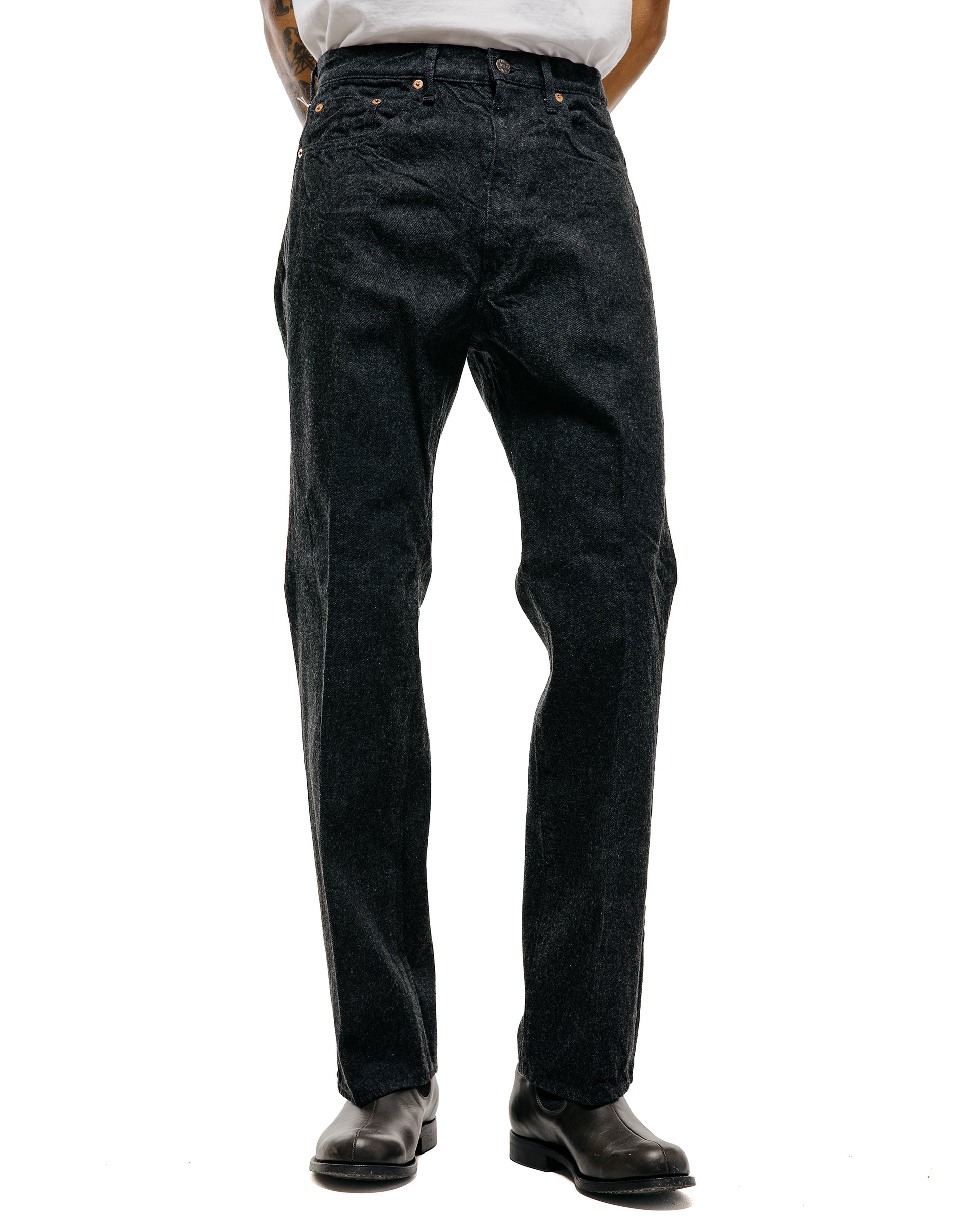 lost & found KAPTAIN SUNSHINE KAPTAIN SUNSHINE Skate Shoecut Denim Pants Black One Wash