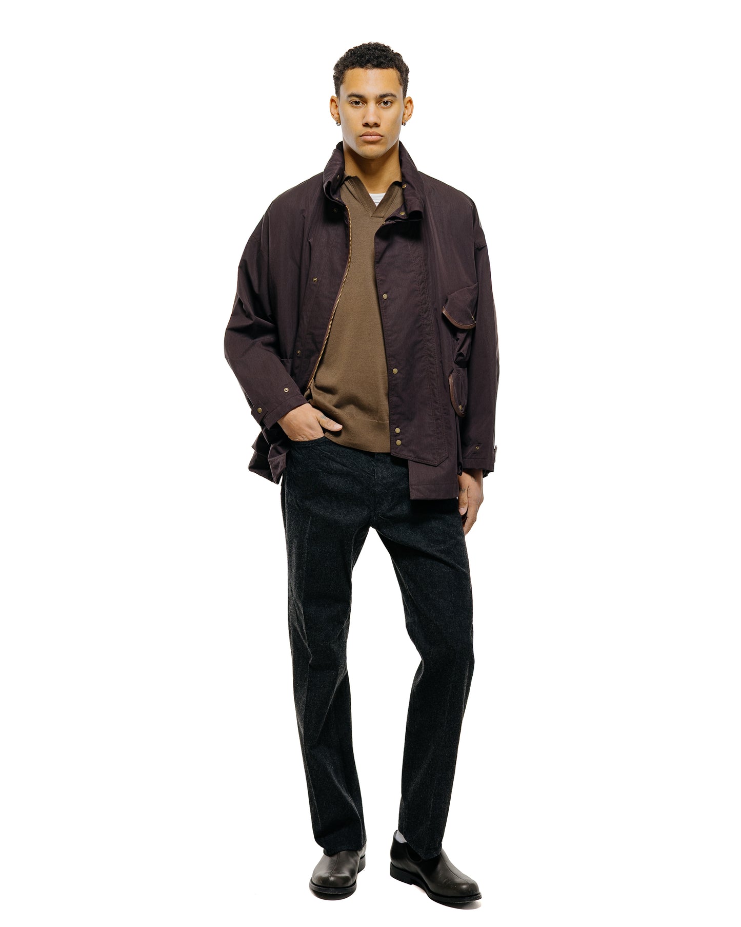 lost & found KAPTAIN SUNSHINE KAPTAIN SUNSHINE Skate Shoecut Denim Pants Black One Wash