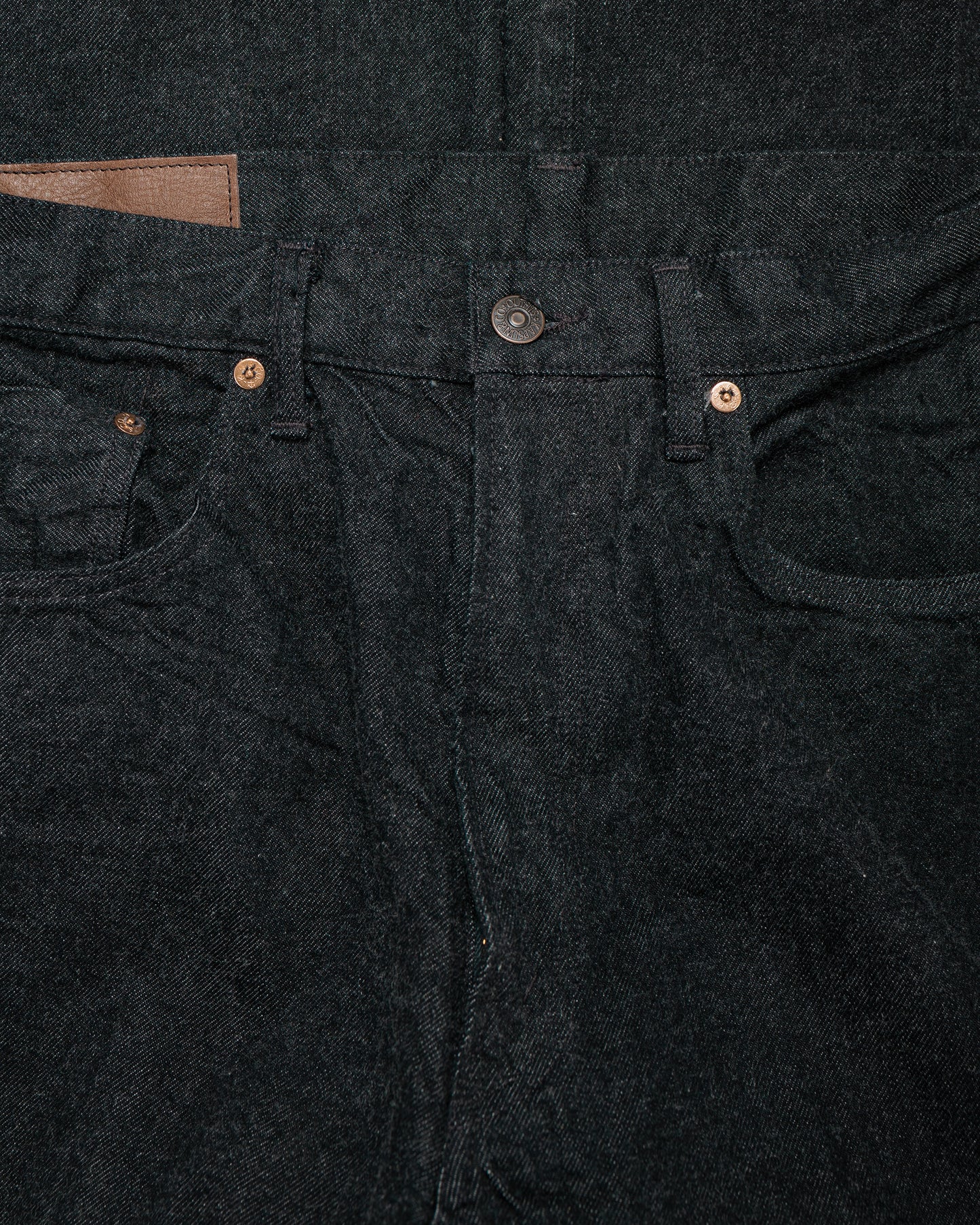 lost & found KAPTAIN SUNSHINE KAPTAIN SUNSHINE Skate Shoecut Denim Pants Black One Wash