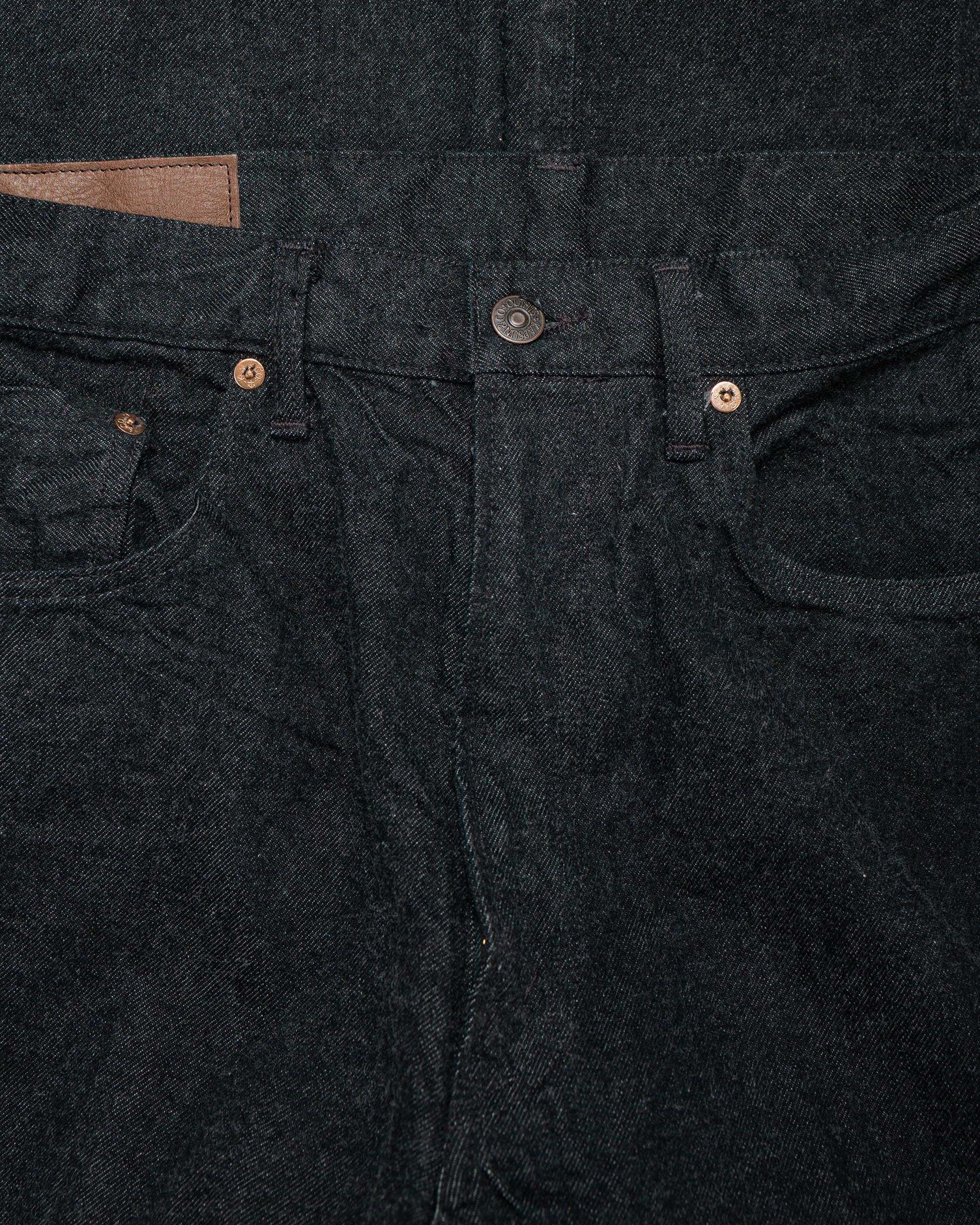 lost & found KAPTAIN SUNSHINE KAPTAIN SUNSHINE Skate Shoecut Denim Pants Black One Wash