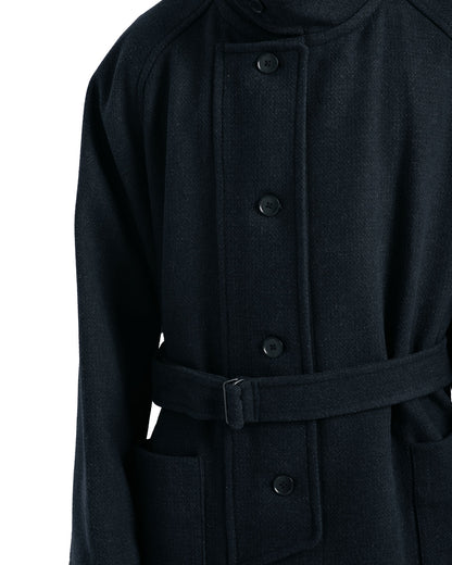 KAPTAIN SUNSHINE Stand Collar Coat Charcoal