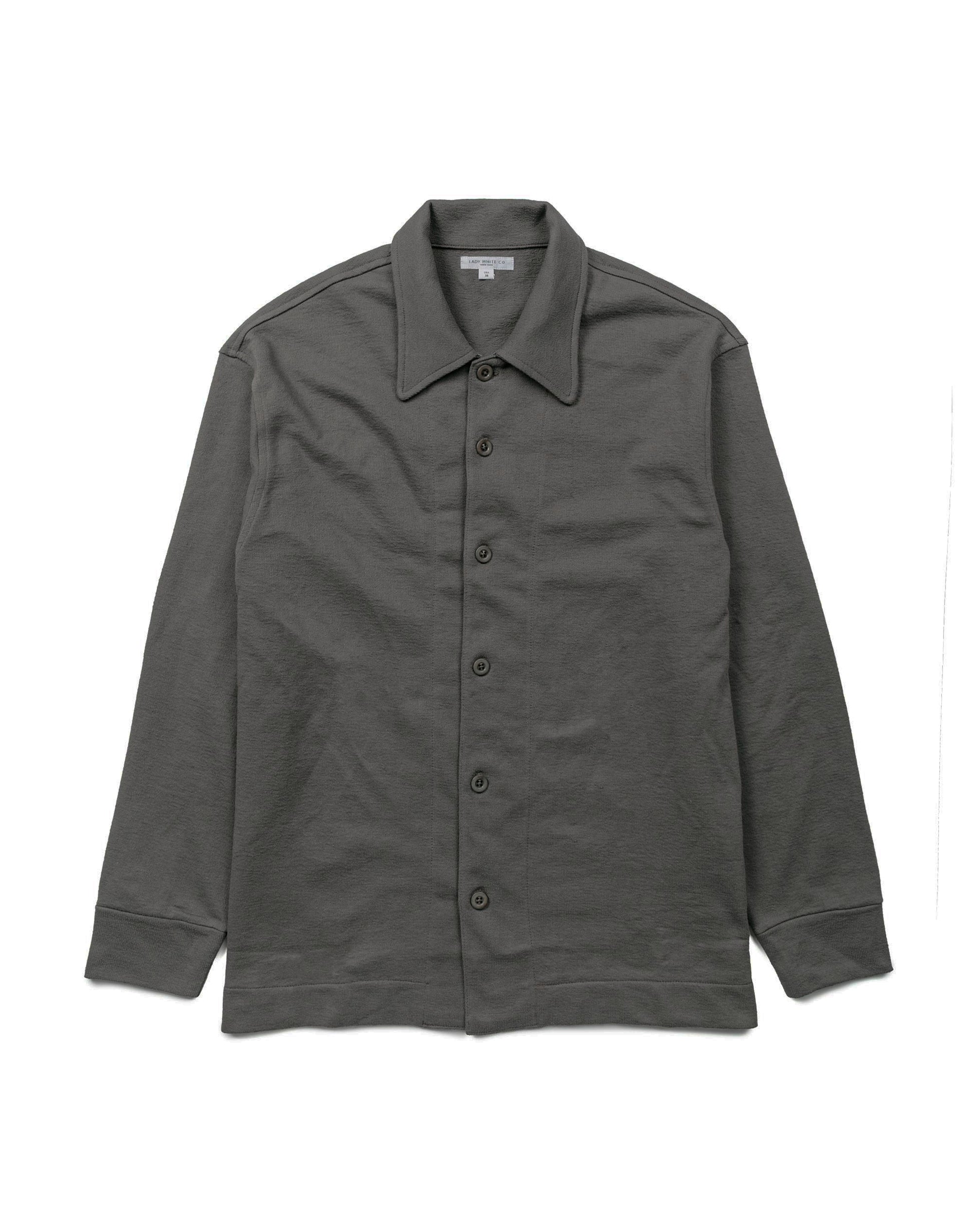 lost & found Lady White Co. Lady White Co. Francisco Button Down Solid Grey