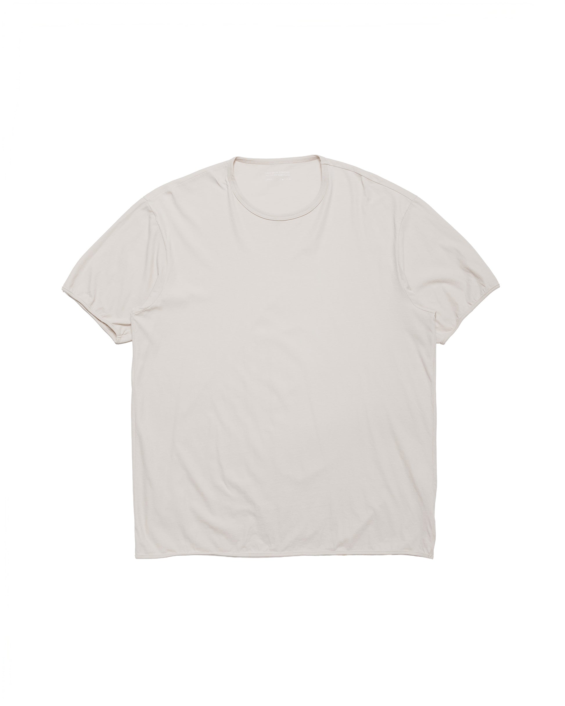 lost & found Lady White Co. Lady White Co. Binded Dry-Lite T-Shirt Solar Grey