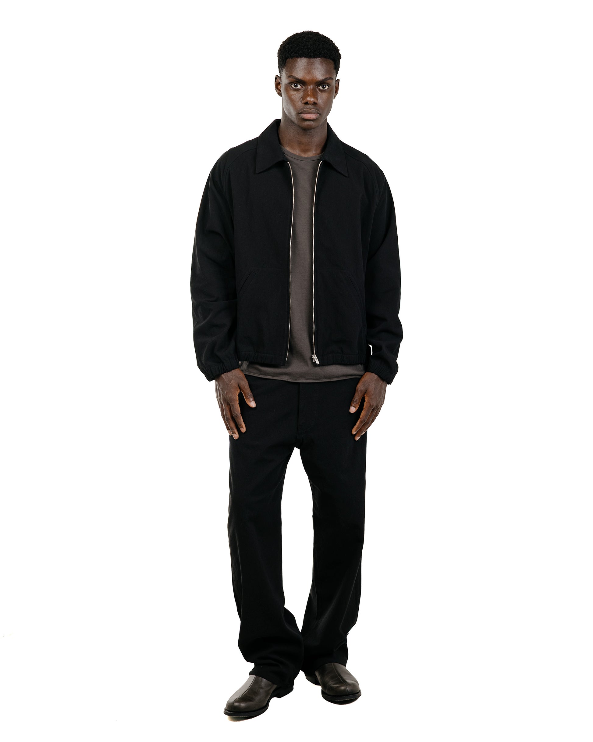 lost & found Lady White Co. Lady White Co. CC Coach Jacket Black