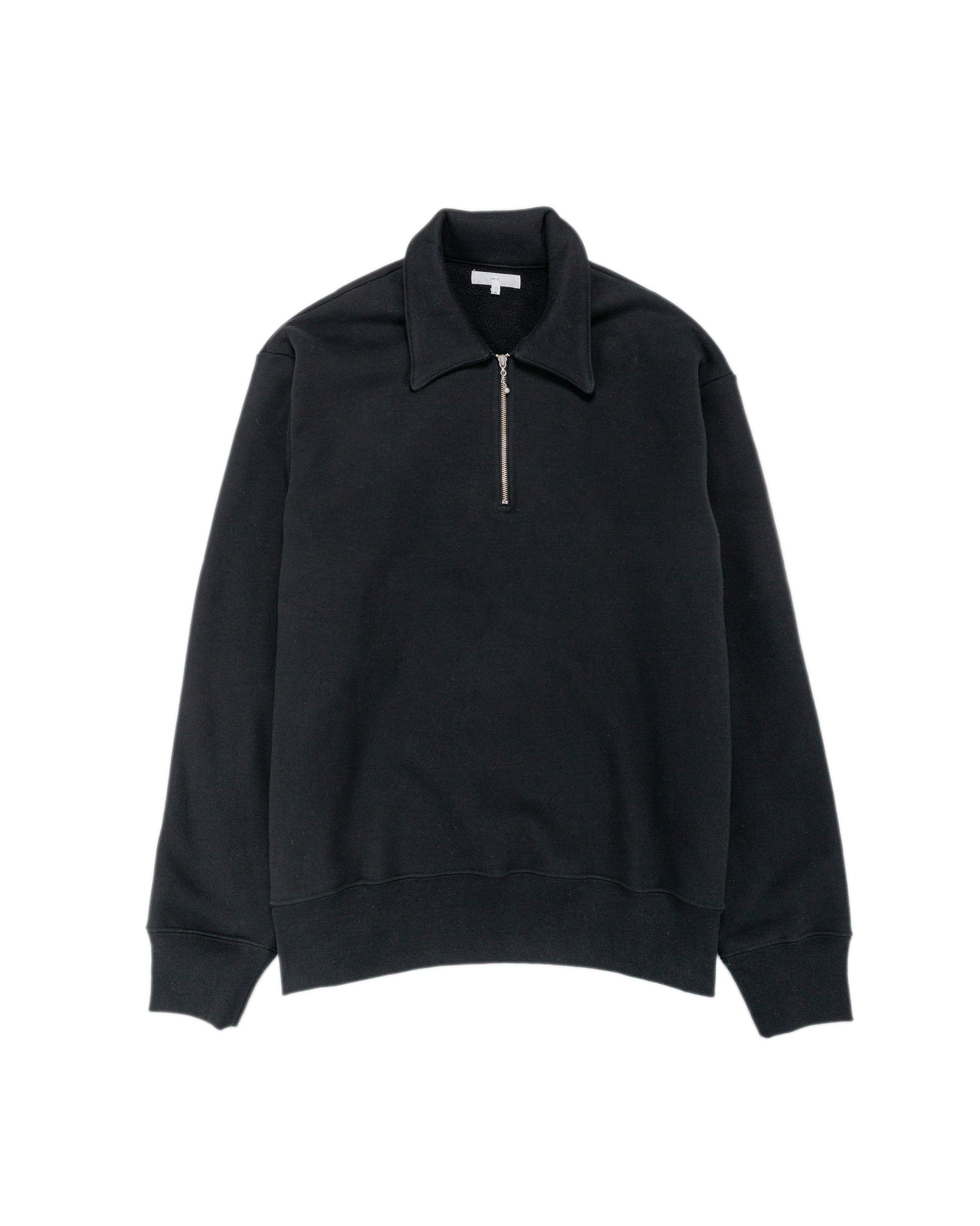 lost & found Lady White Co. Lady White Co. Cotton Quarter Zip Sweatshirt Black