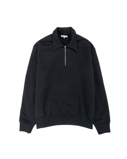 lost & found Lady White Co. Lady White Co. Cotton Quarter Zip Sweatshirt Black