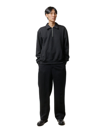 lost & found Lady White Co. Lady White Co. Cotton Quarter Zip Sweatshirt Black