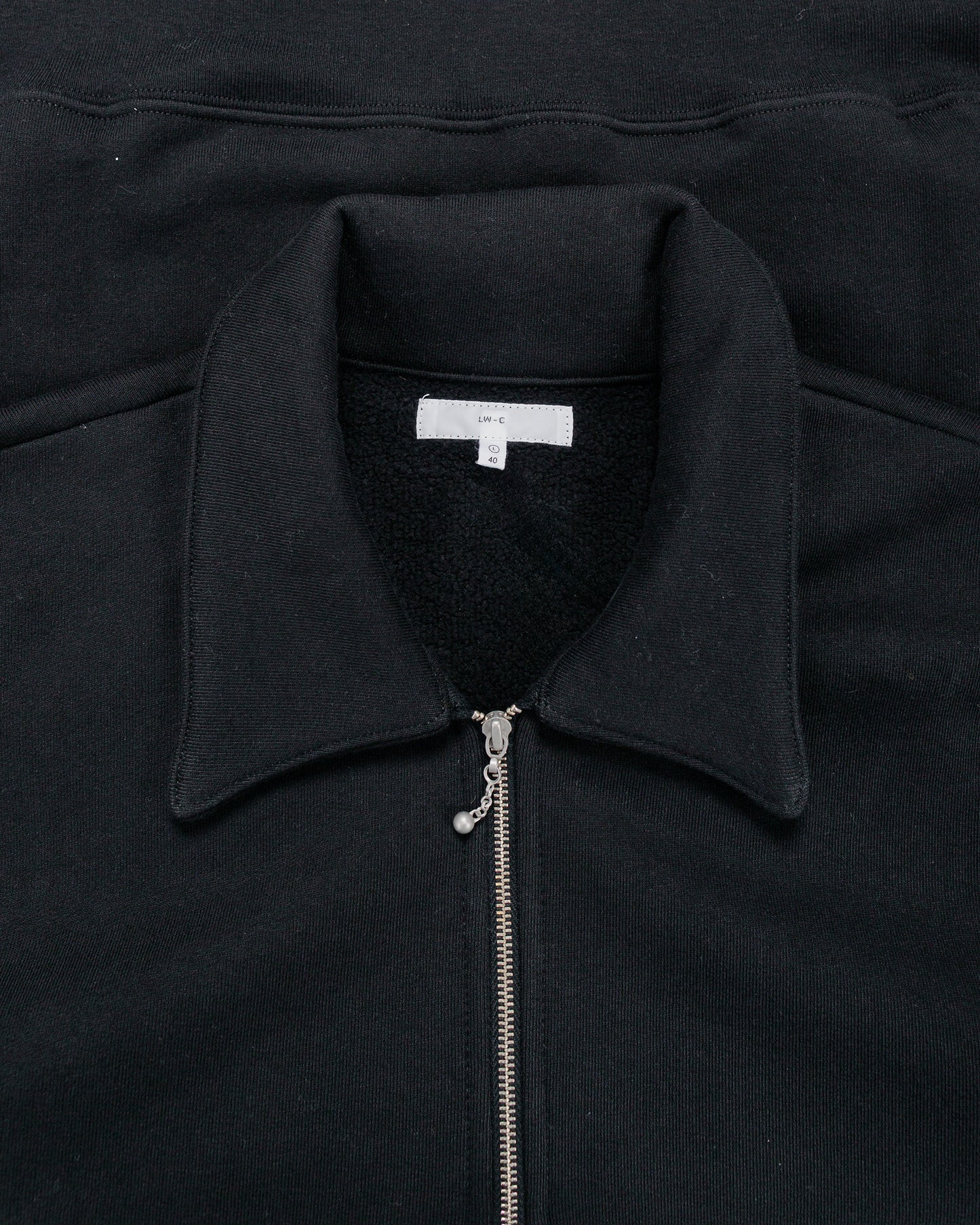 lost & found Lady White Co. Lady White Co. Cotton Quarter Zip Sweatshirt Black