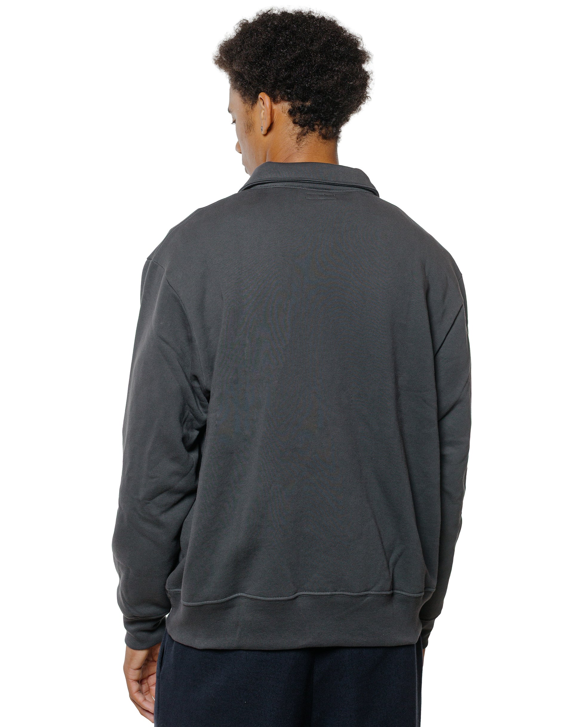 lost & found Lady White Co. Lady White Co. Cotton Quarter Zip Sweatshirt Faded Black