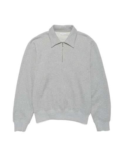 lost & found Lady White Co. Lady White Co. Cotton Wool Quarter Zip Sweatshirt Heather Grey