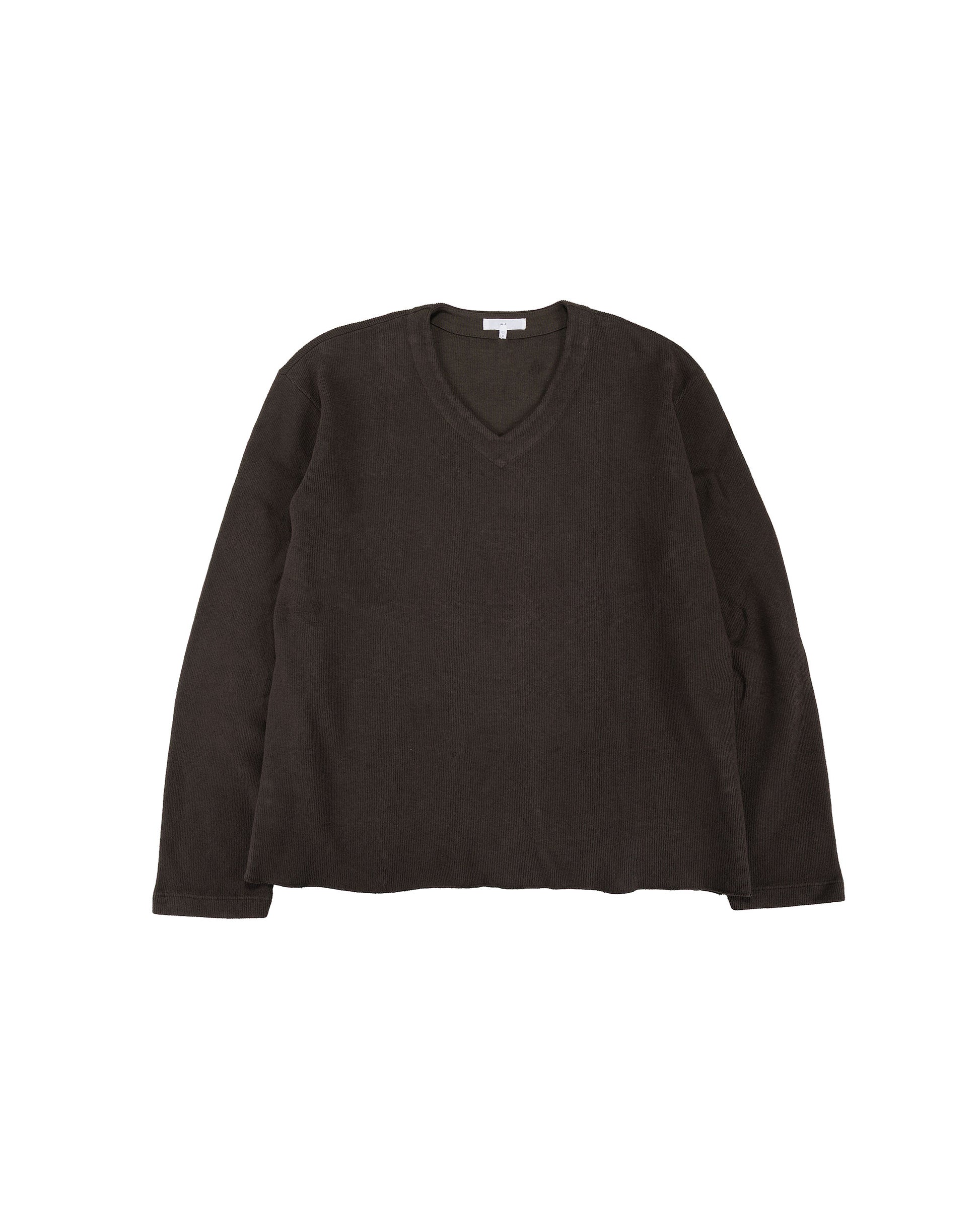 lost & found Lady White Co. Lady White Co. Cropped V-Neck Sweater Timber