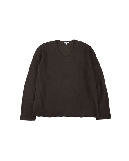 lost & found Lady White Co. Lady White Co. Cropped V-Neck Sweater Timber