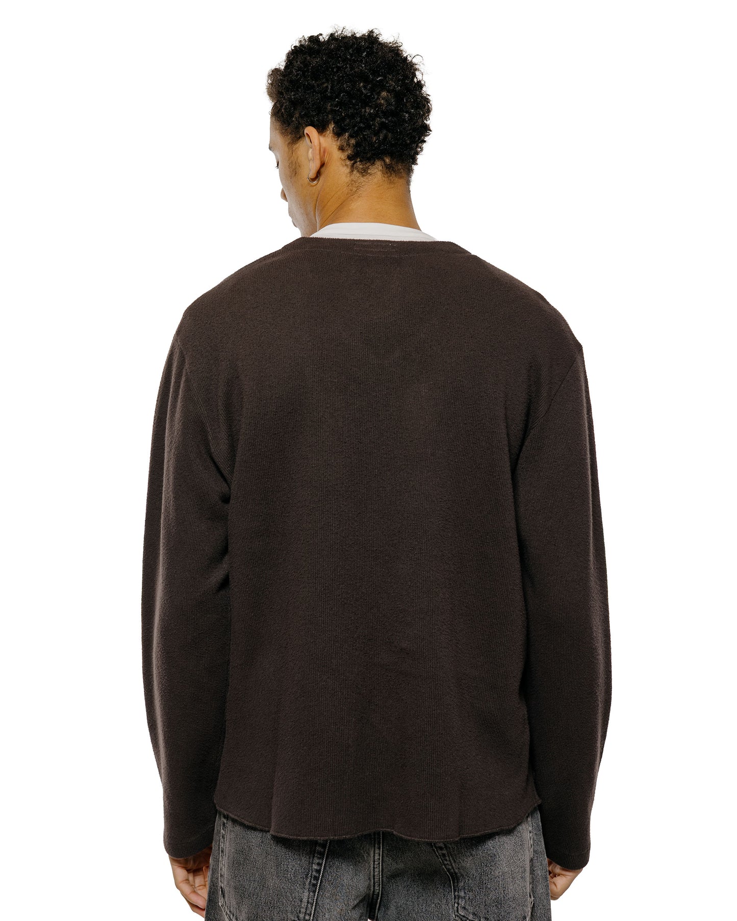 lost & found Lady White Co. Lady White Co. Cropped V-Neck Sweater Timber