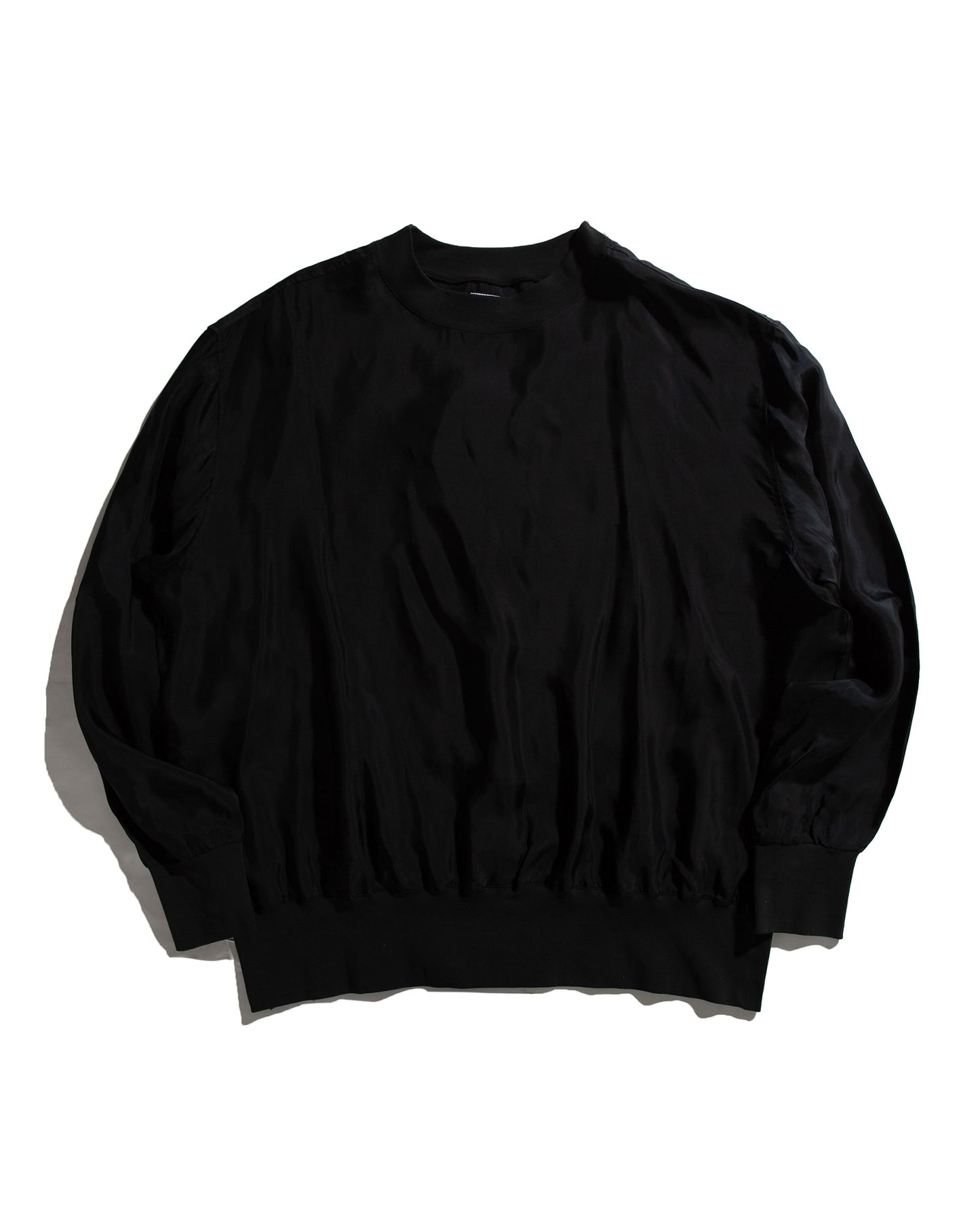 lost & found Lady White Co. Lady White Co. Cupro Pullover Black