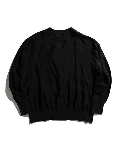 lost & found Lady White Co. Lady White Co. Cupro Pullover Black