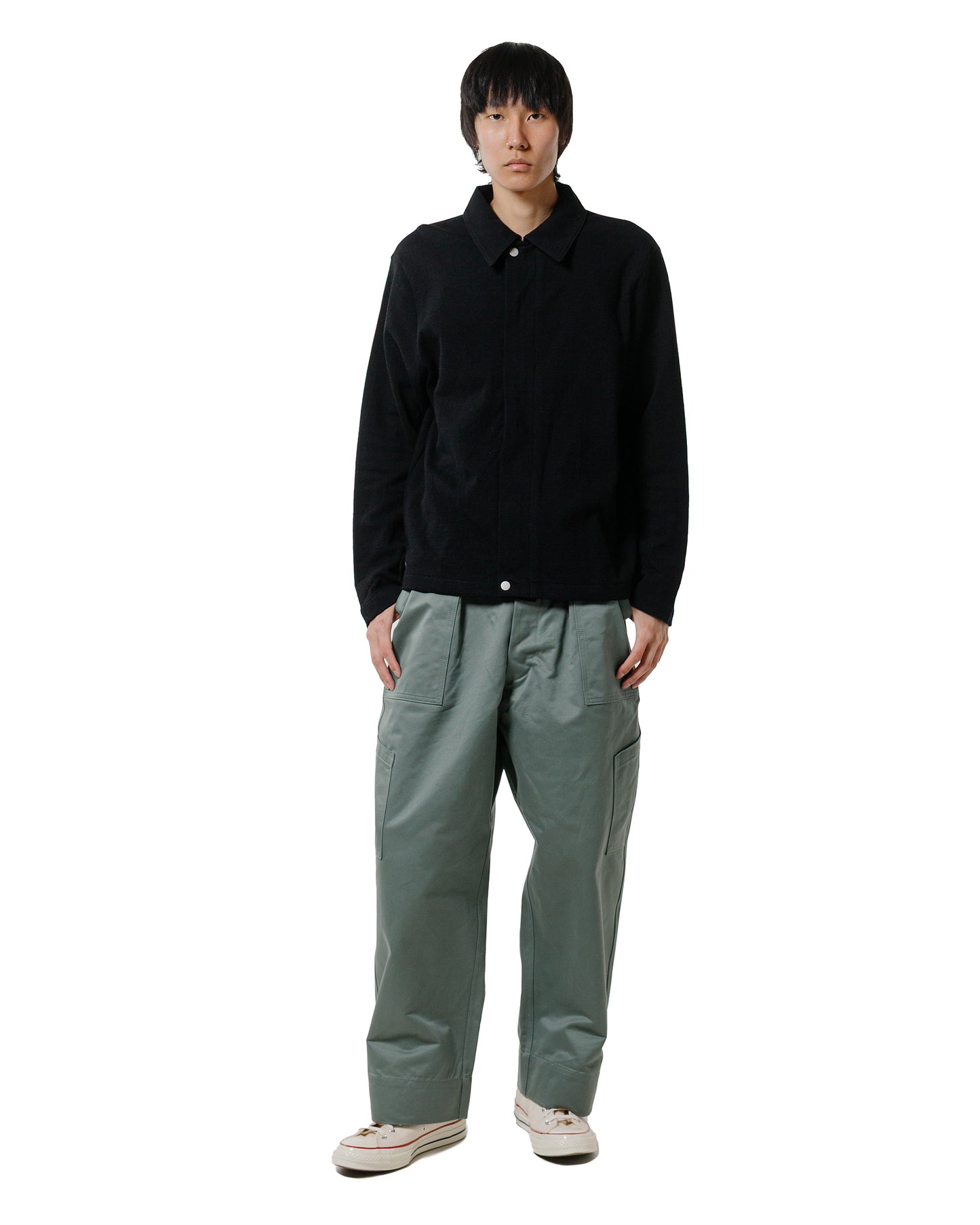 lost & found Lady White Co. Lady White Co. Double Knit Jacket Black