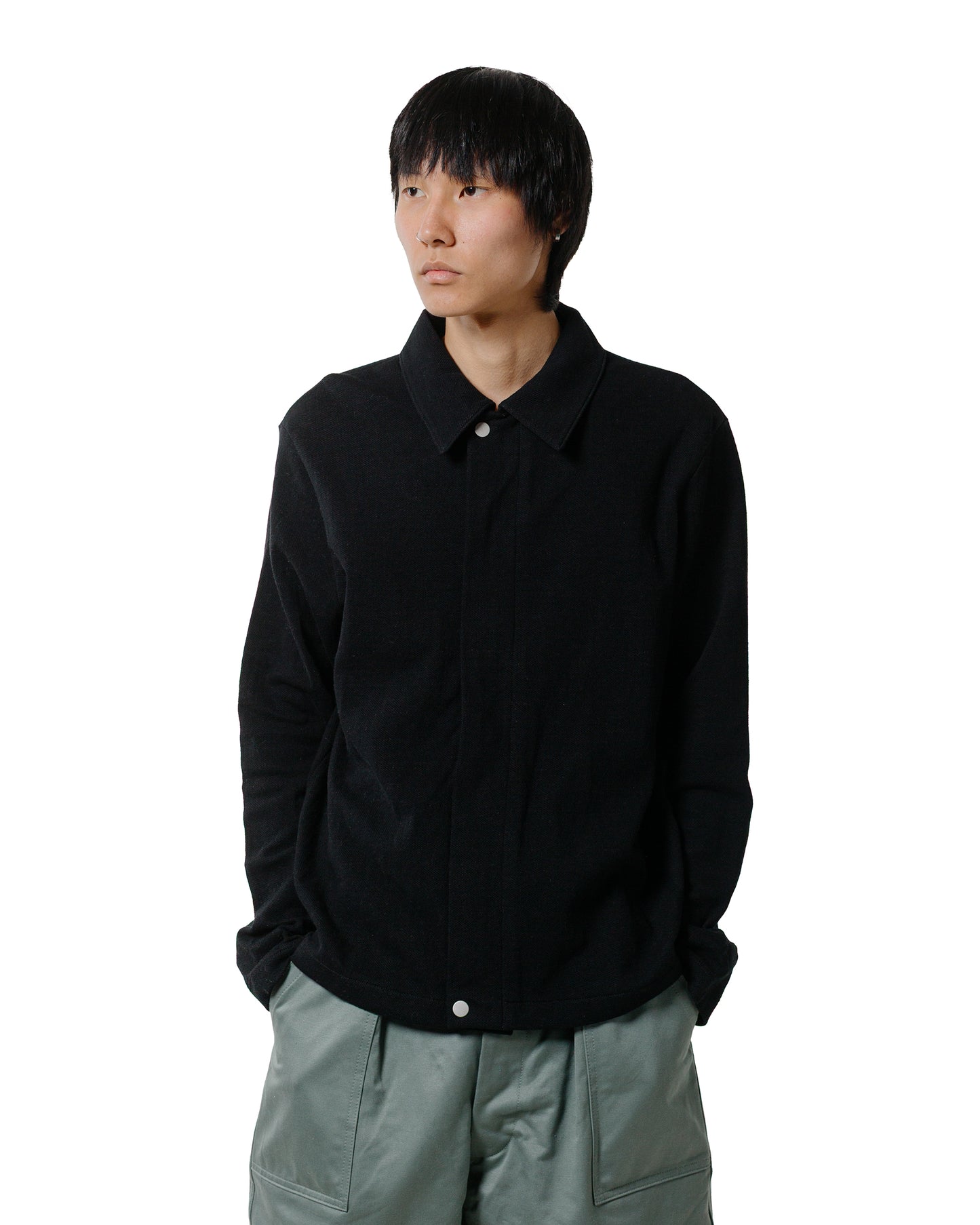 lost & found Lady White Co. Lady White Co. Double Knit Jacket Black