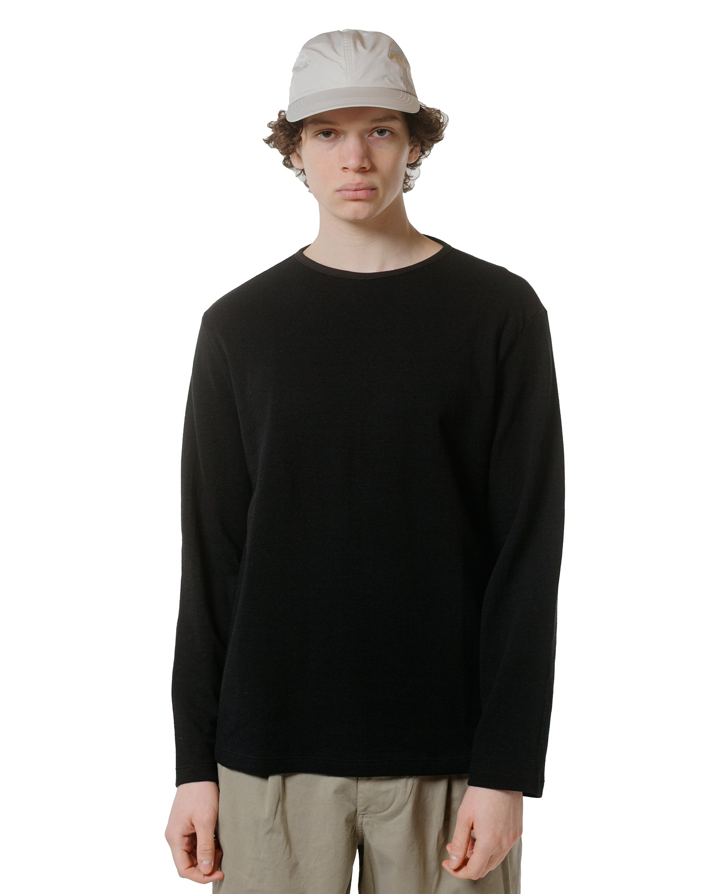 lost & found Lady White Co. Lady White Co. Double Knit Sweater Black