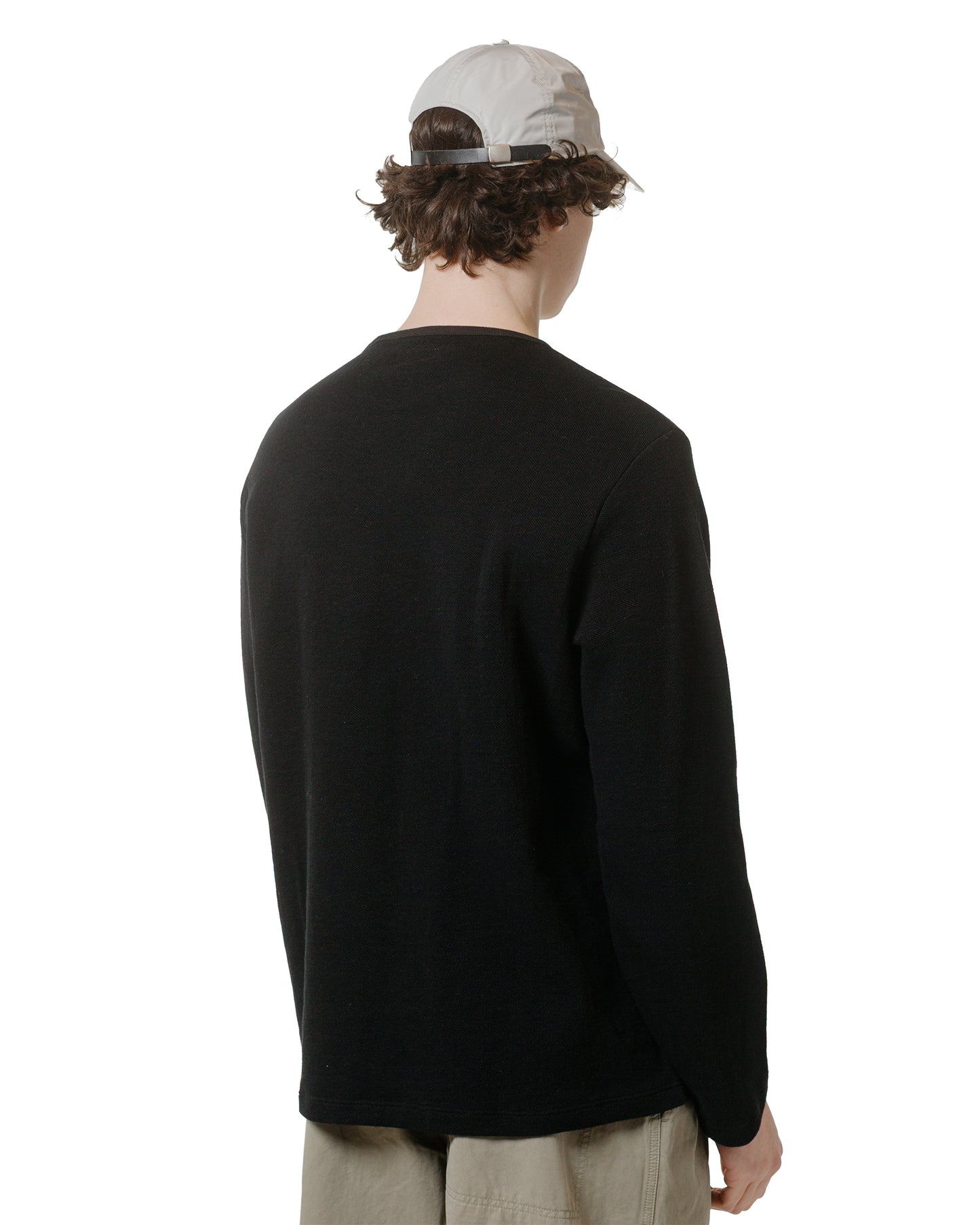 lost & found Lady White Co. Lady White Co. Double Knit Sweater Black
