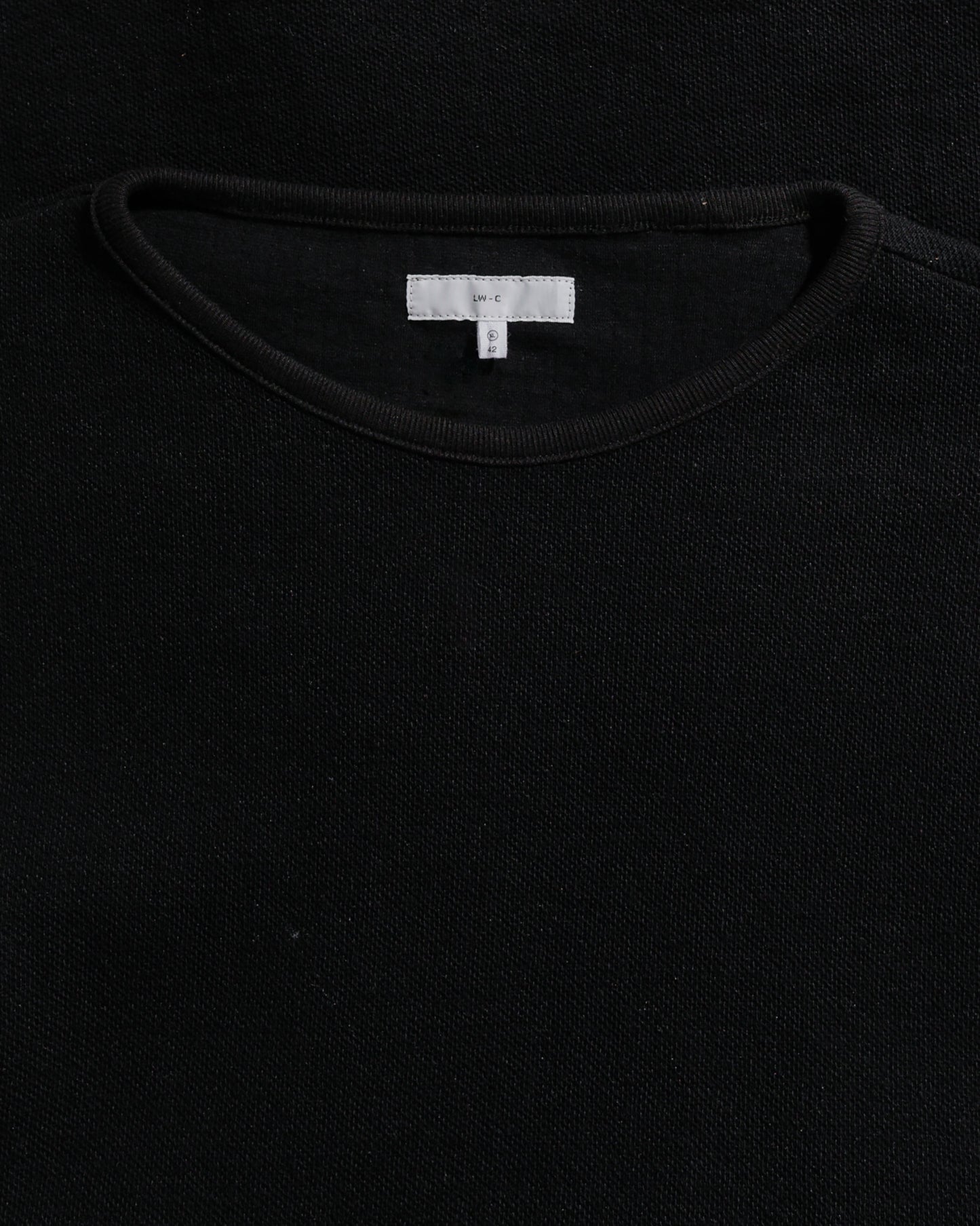 lost & found Lady White Co. Lady White Co. Double Knit Sweater Black