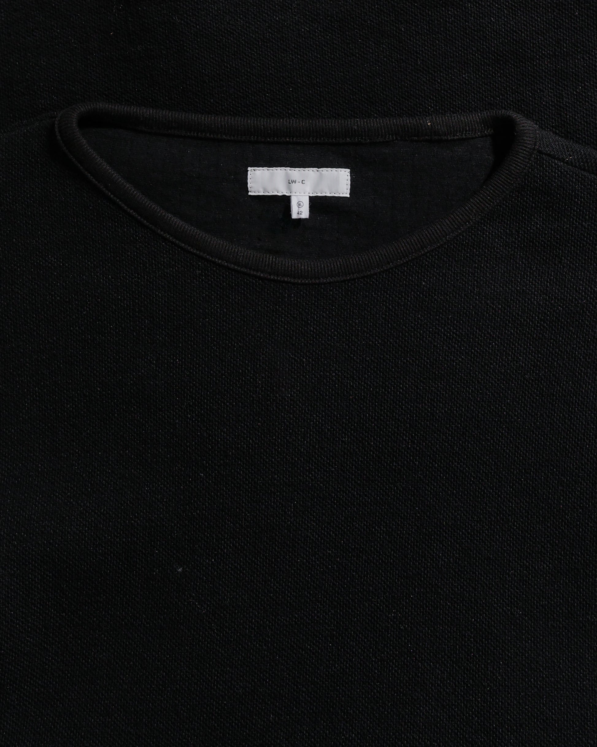 lost & found Lady White Co. Lady White Co. Double Knit Sweater Black