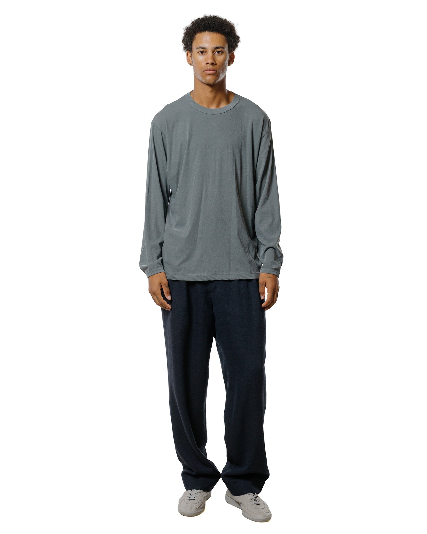 lost & found Lady White Co. Lady White Co. Two Tone L/S Pigment Kelp